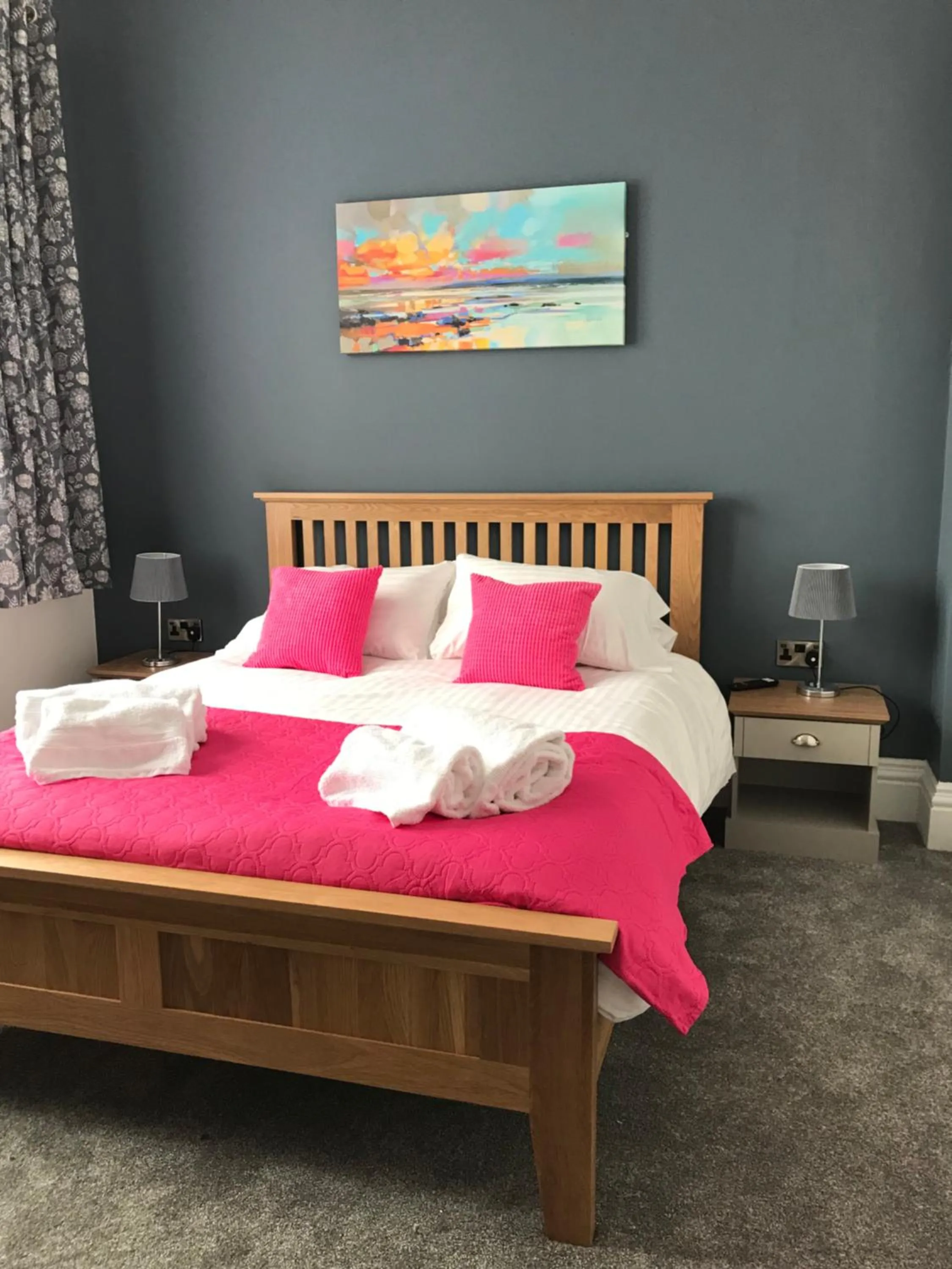 Bed in The queens head