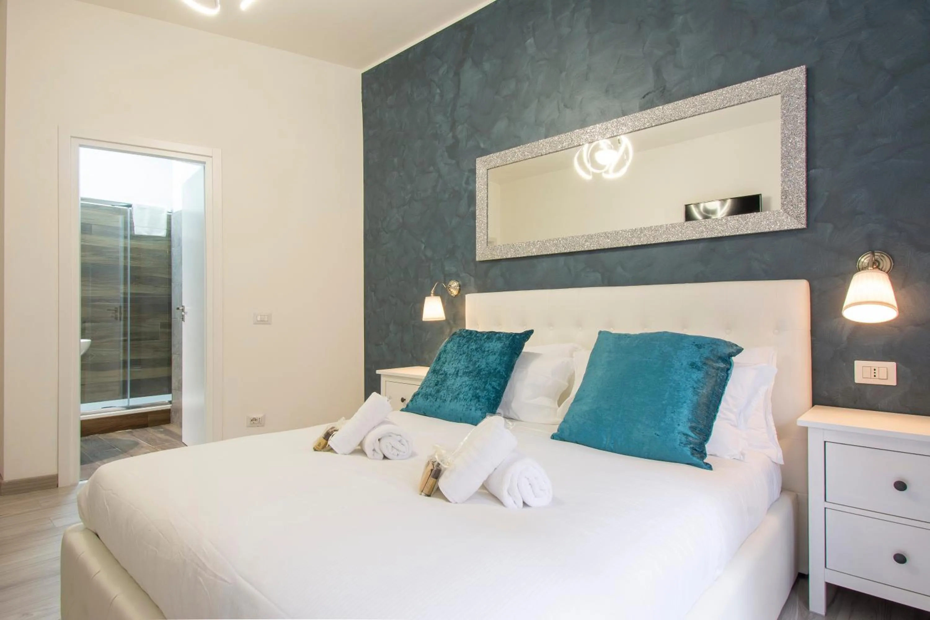 Bed in Luxury Boutique Hotel