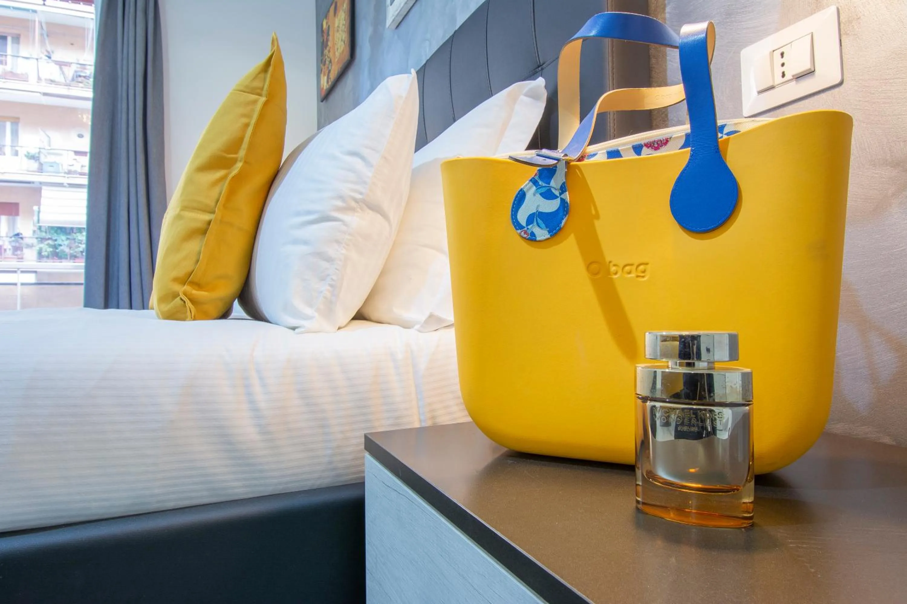 Bed in Luxury Boutique Hotel