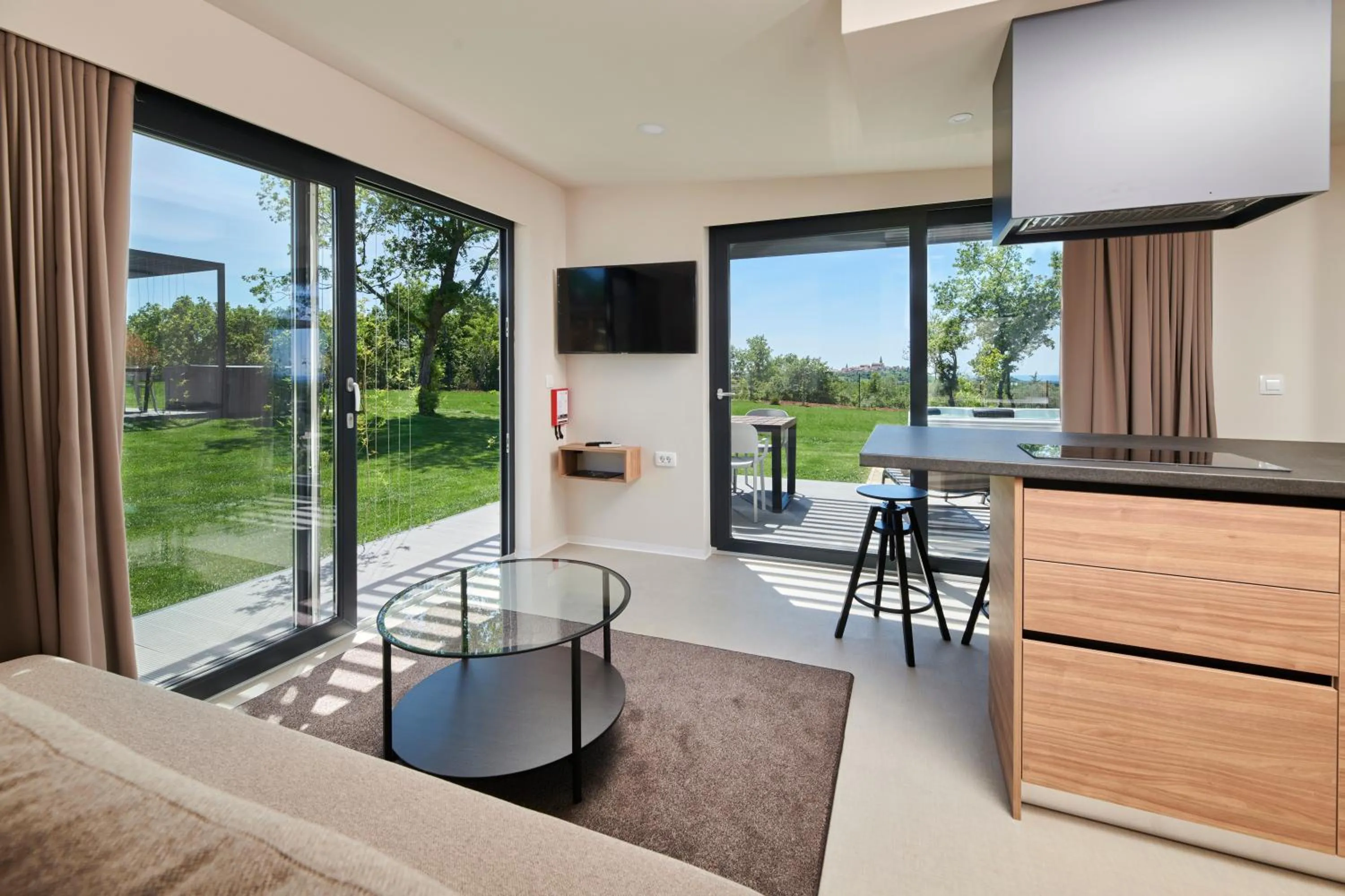 Garden view in San Servolo Wellness Homes