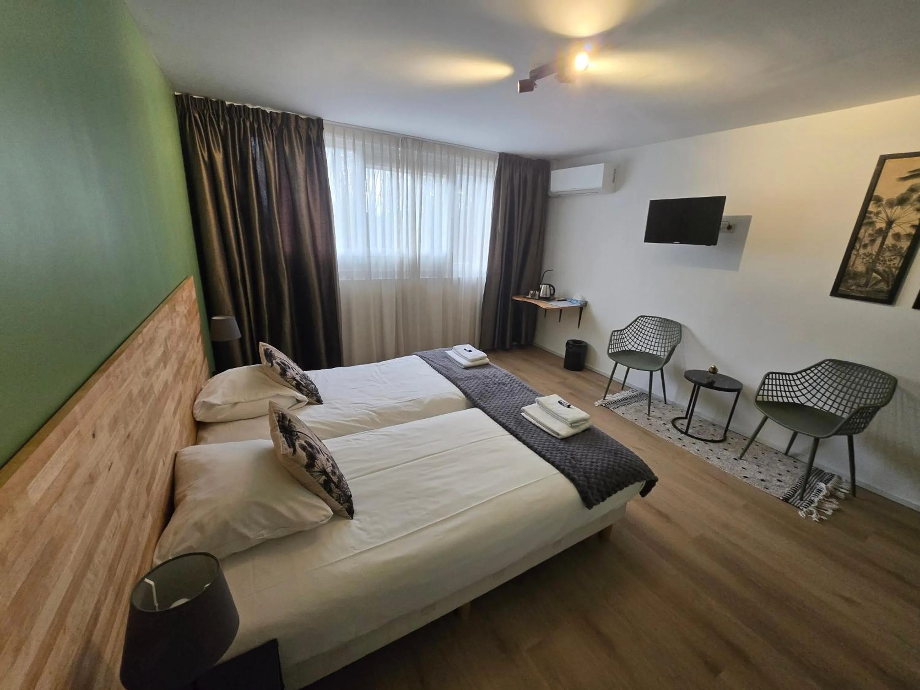 Bed in Hotel de Grote Zwaan