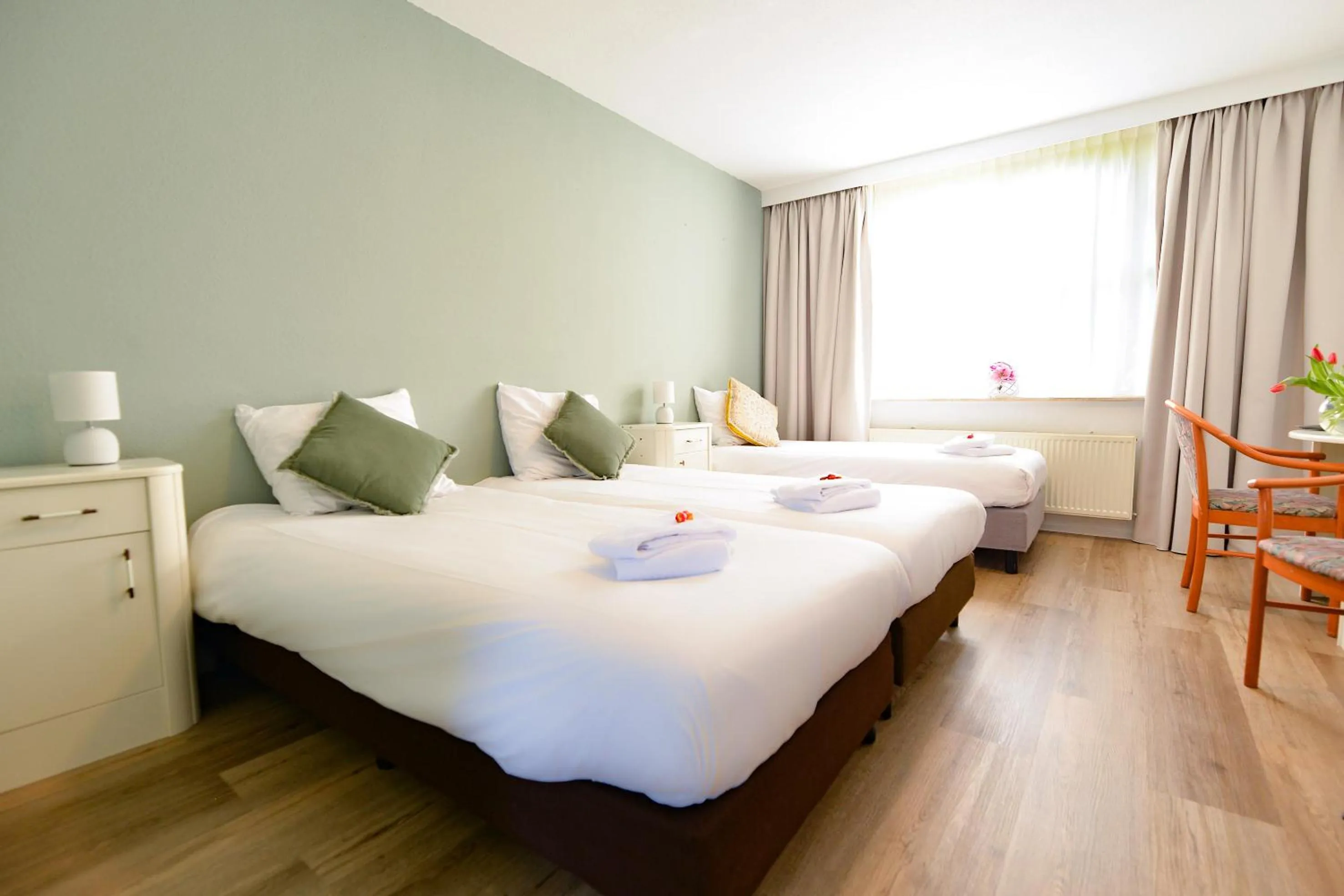 Bed in Hotel de Grote Zwaan