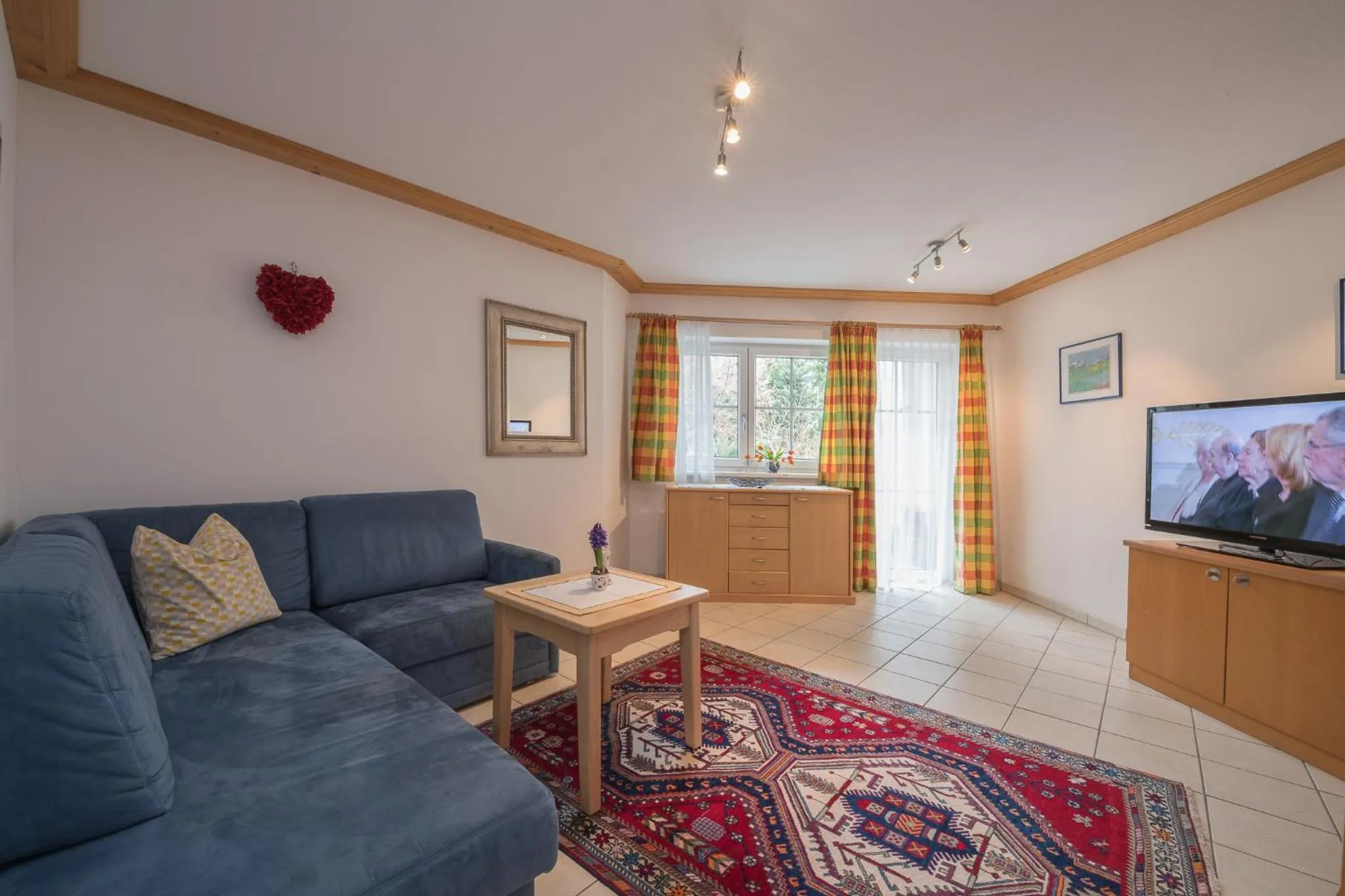 Living room in Landhaus Charlotte Apartments Tirol