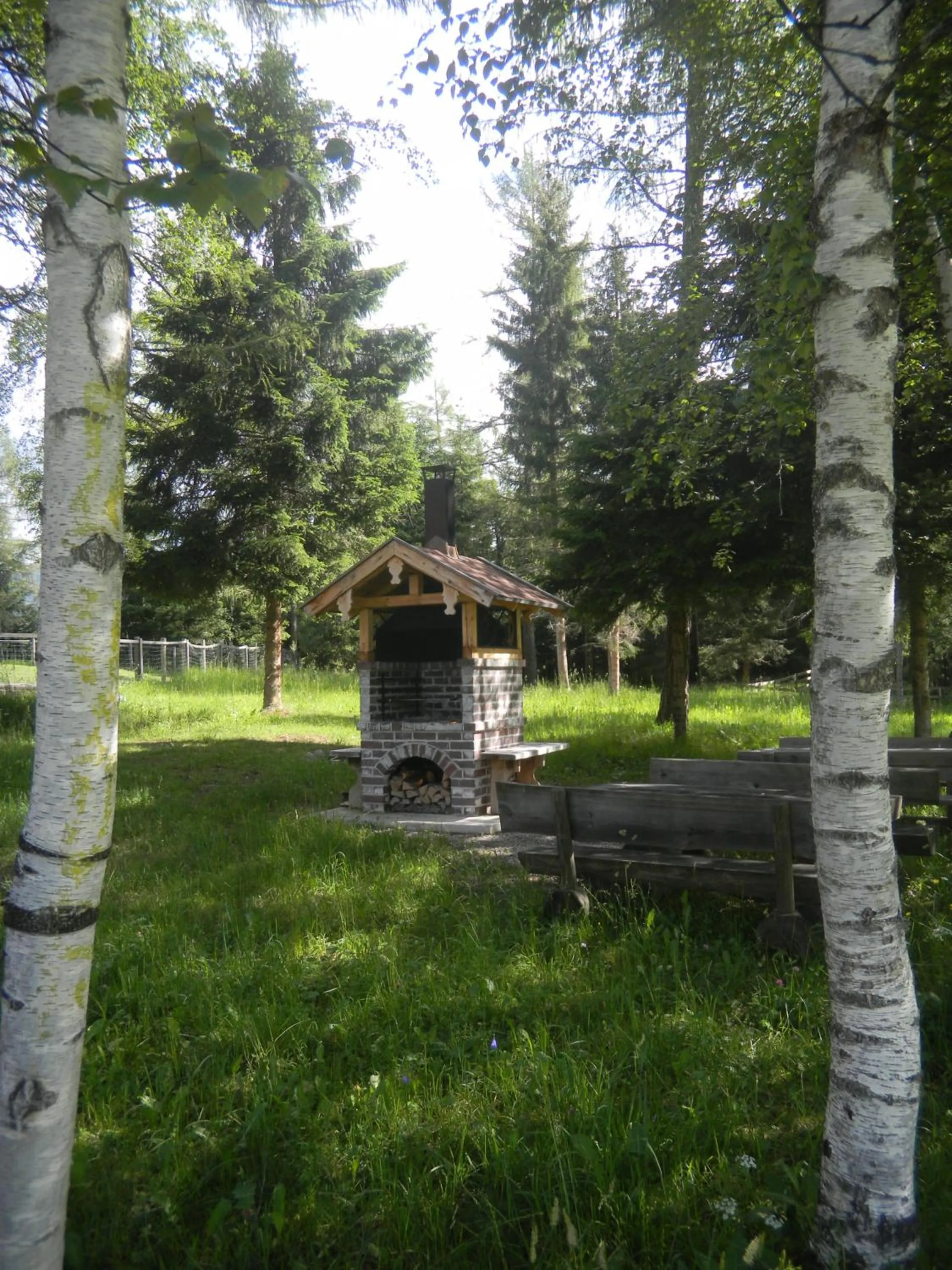 BBQ facilities in Landhaus Charlotte Apartments Tirol