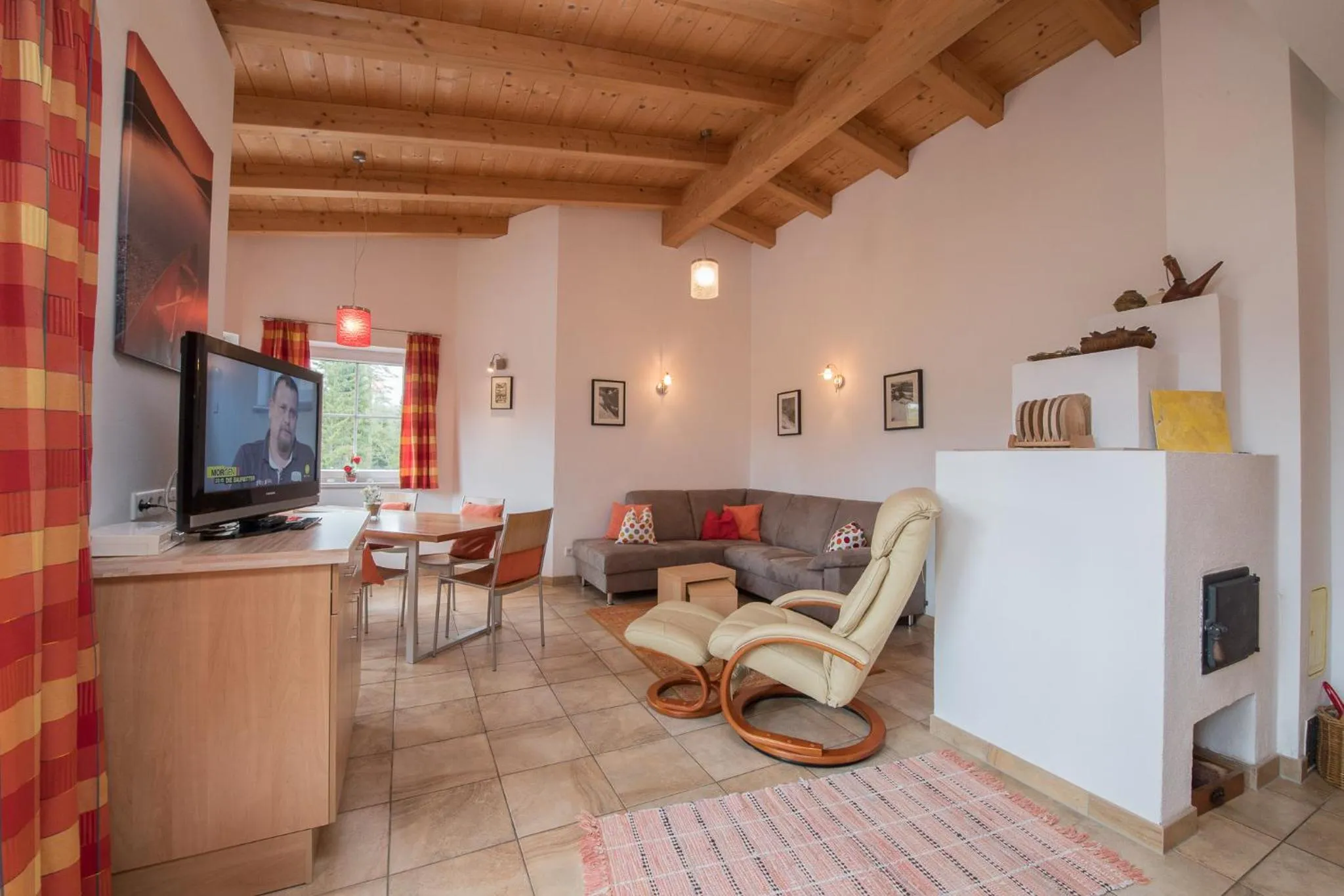Living room in Landhaus Charlotte Apartments Tirol