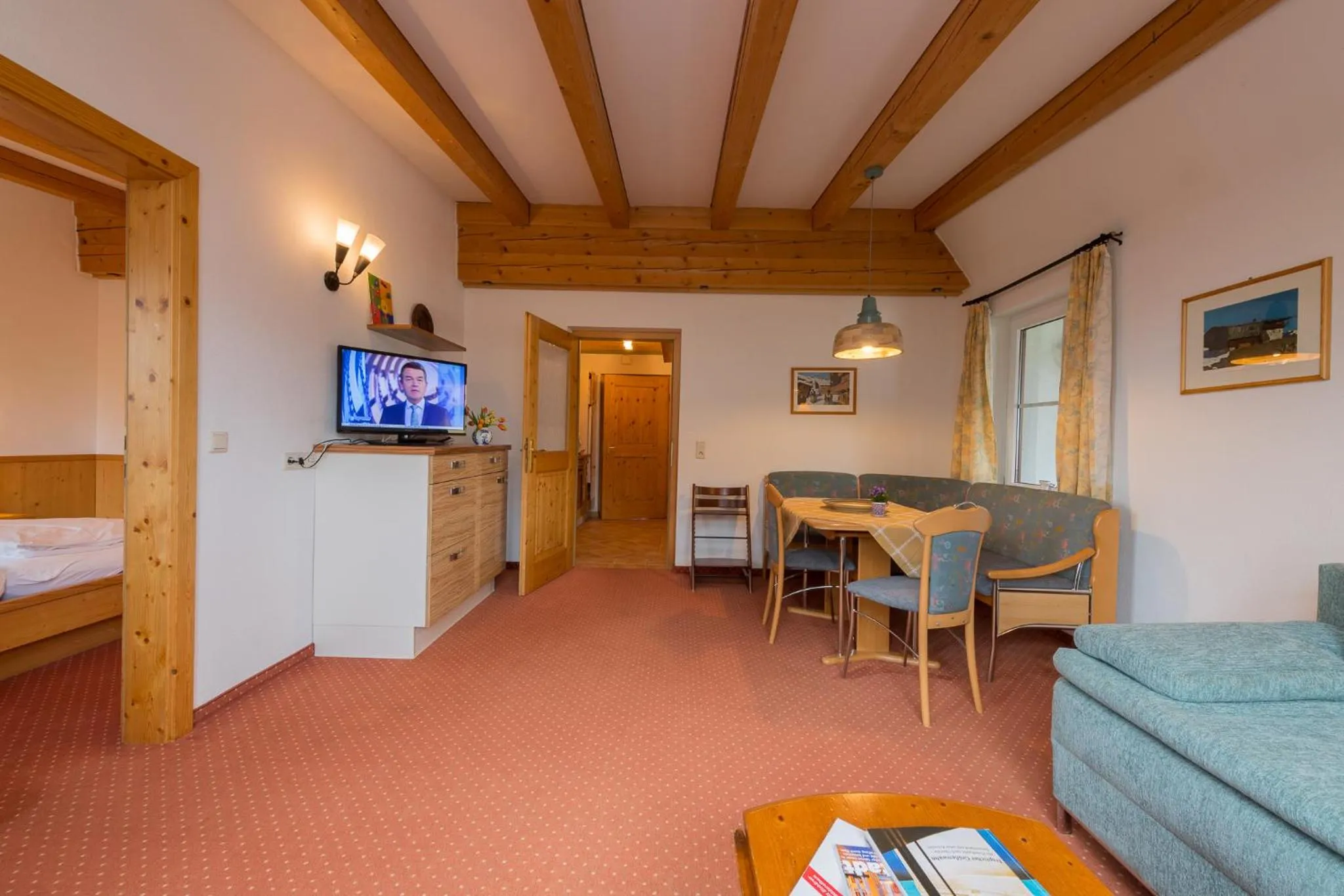 Decorative detail, Bed in Landhaus Charlotte Apartments Tirol