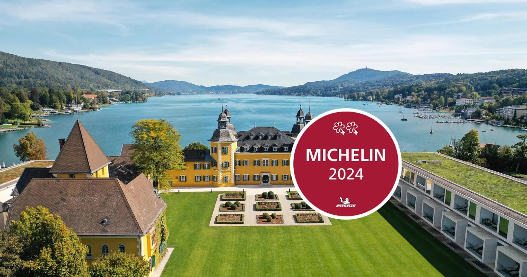 Property building in Falkensteiner Schlosshotel Velden – The Leading Hotels of the World