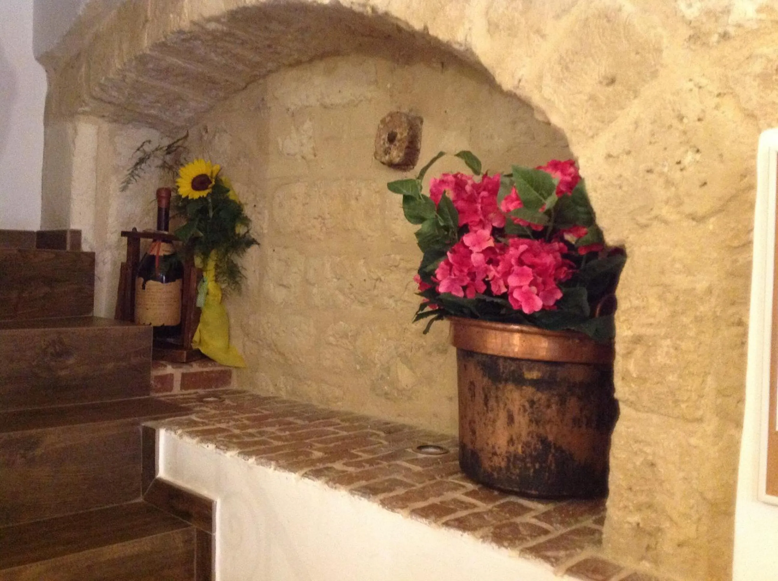 Decorative detail in B&B La Maison Del Borgo Antico