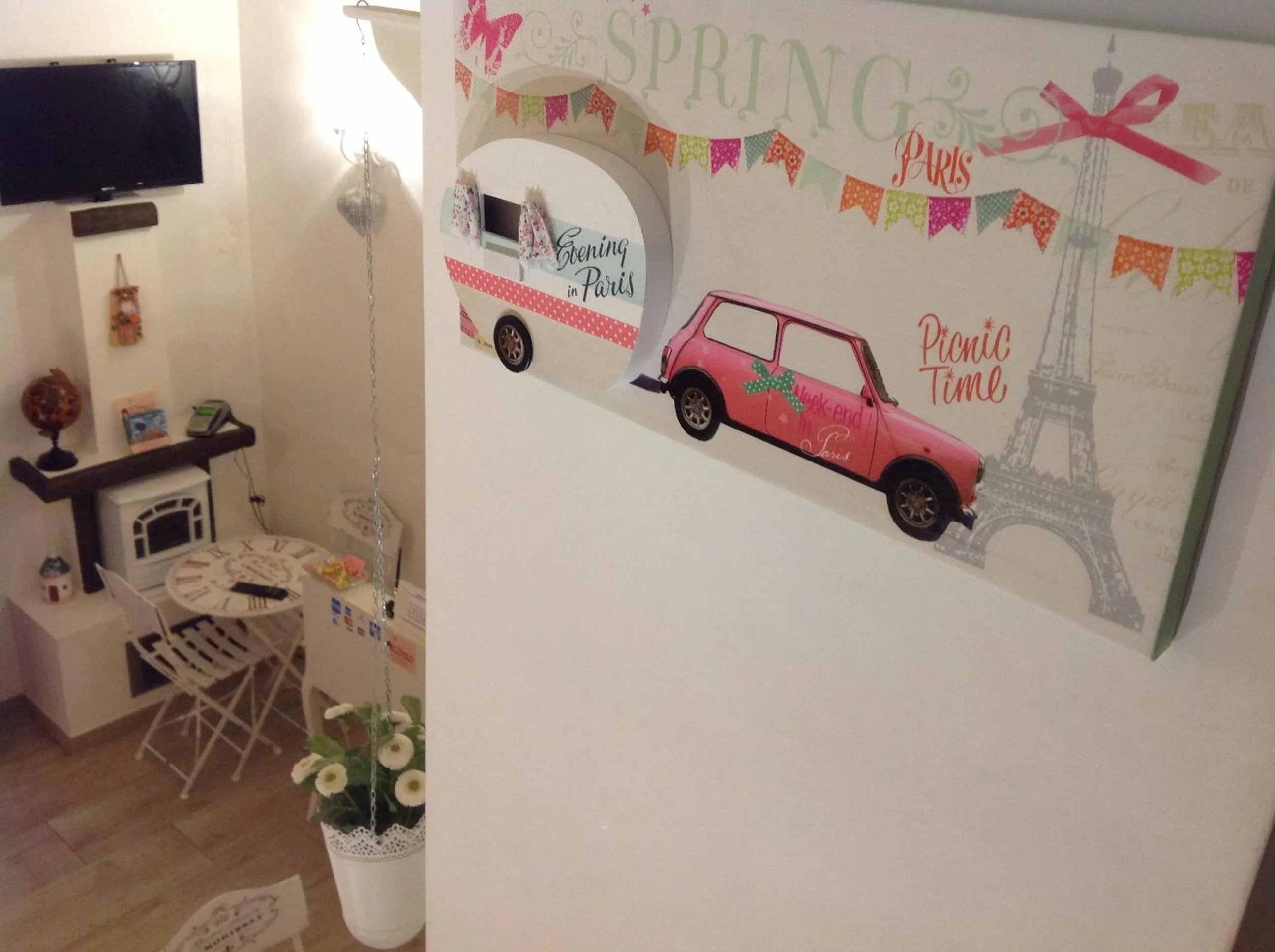 Lobby or reception in B&B La Maison Del Borgo Antico