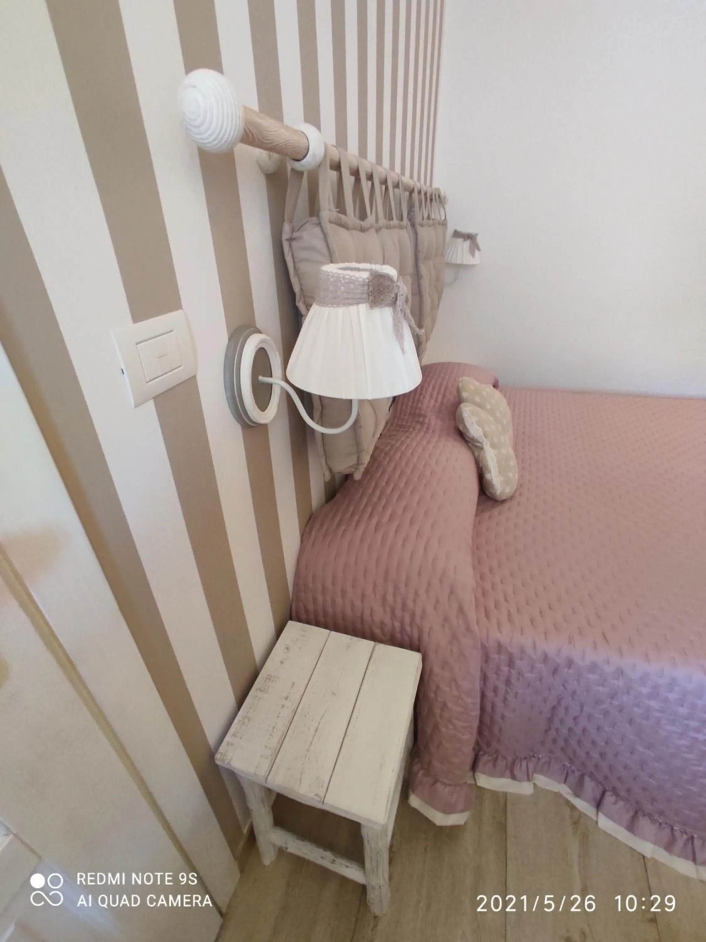 Bed in B&B La Maison Del Borgo Antico