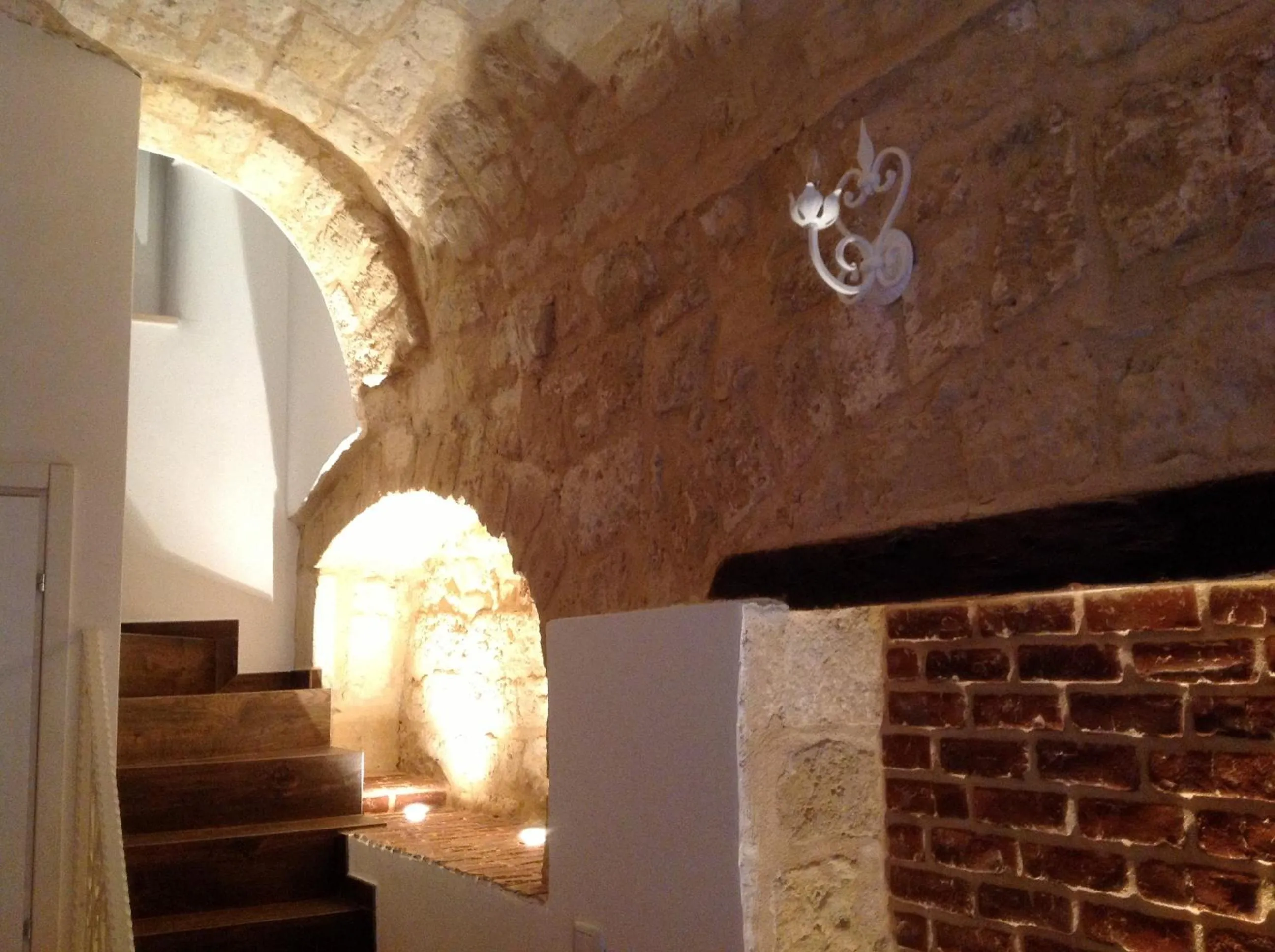 Lobby or reception in B&B La Maison Del Borgo Antico