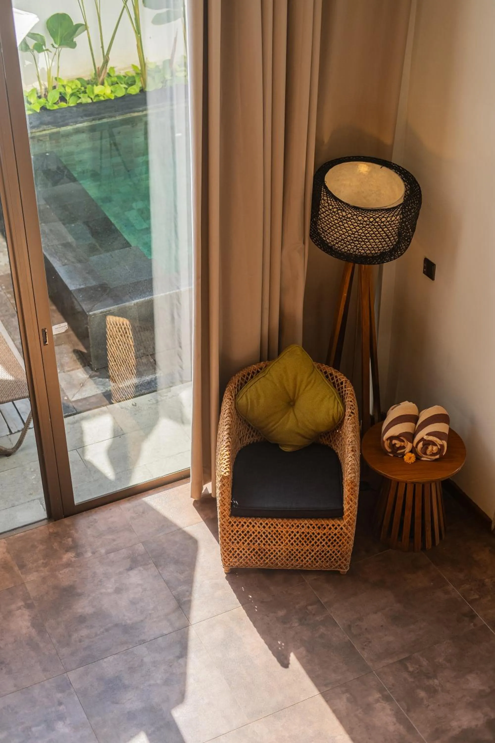 Living room in Kayumas Seminyak Resort