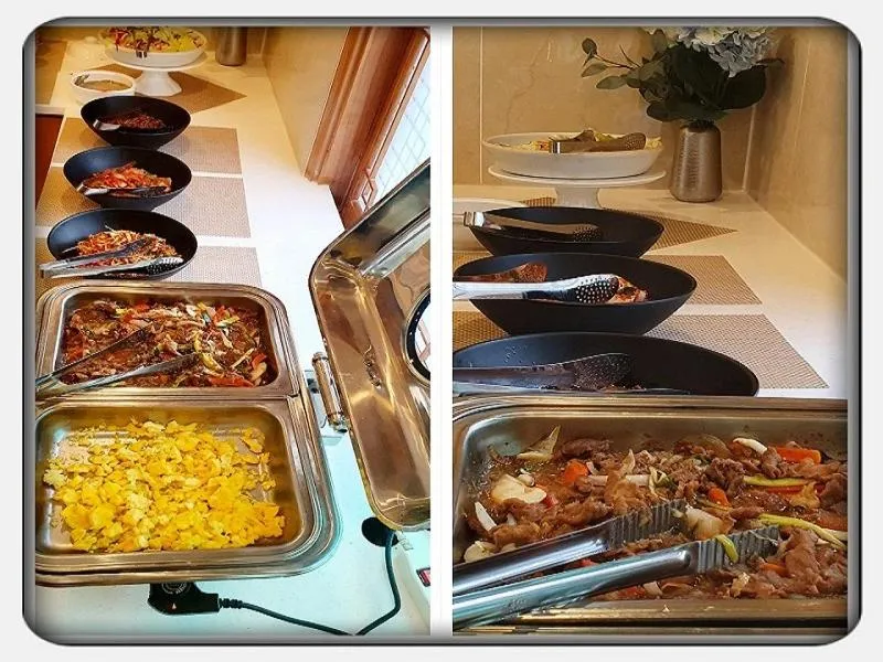 Breakfast in Uneed Hotel