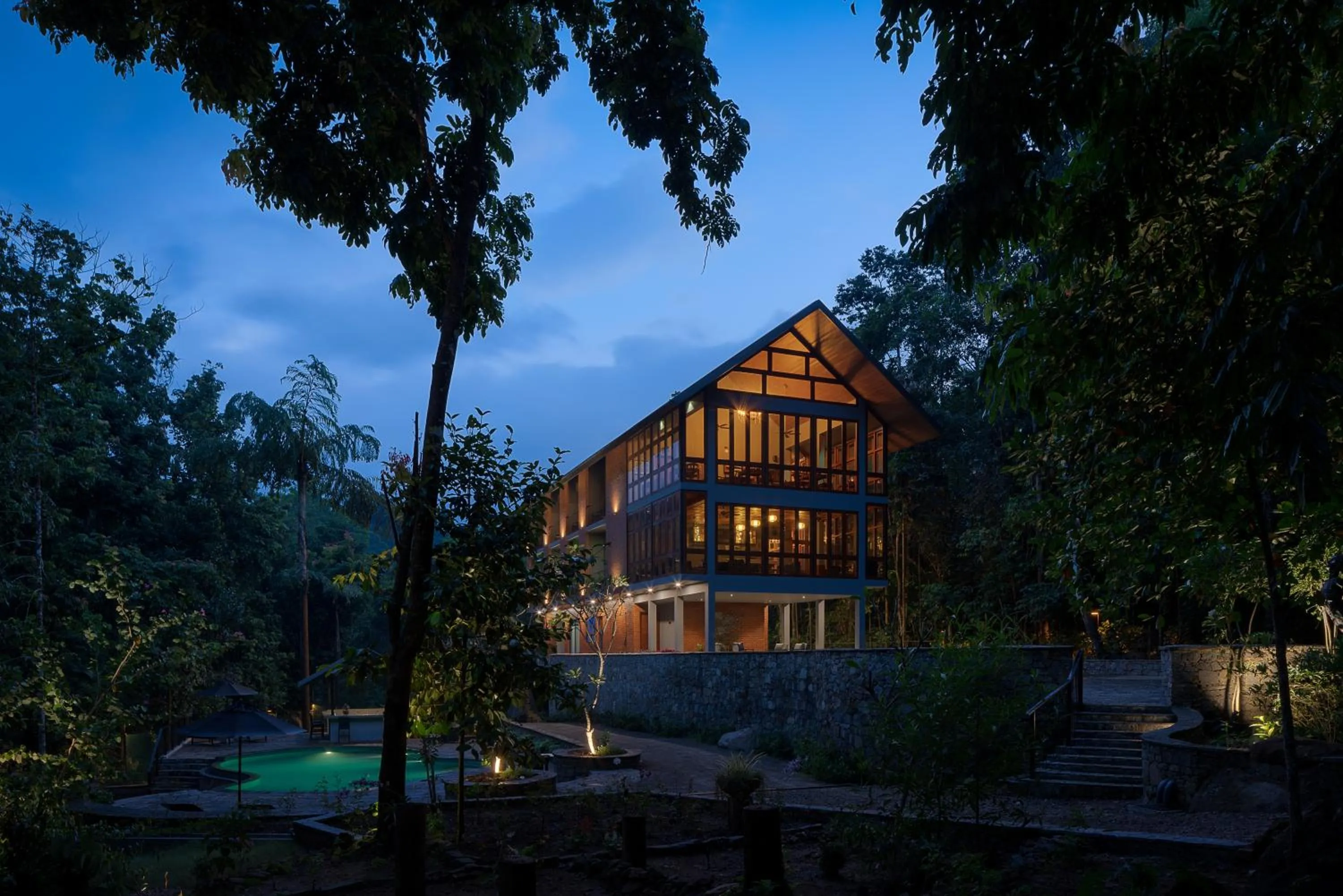 Property building in Moksha at Kitulgala - Rainforest Boutique Hotel