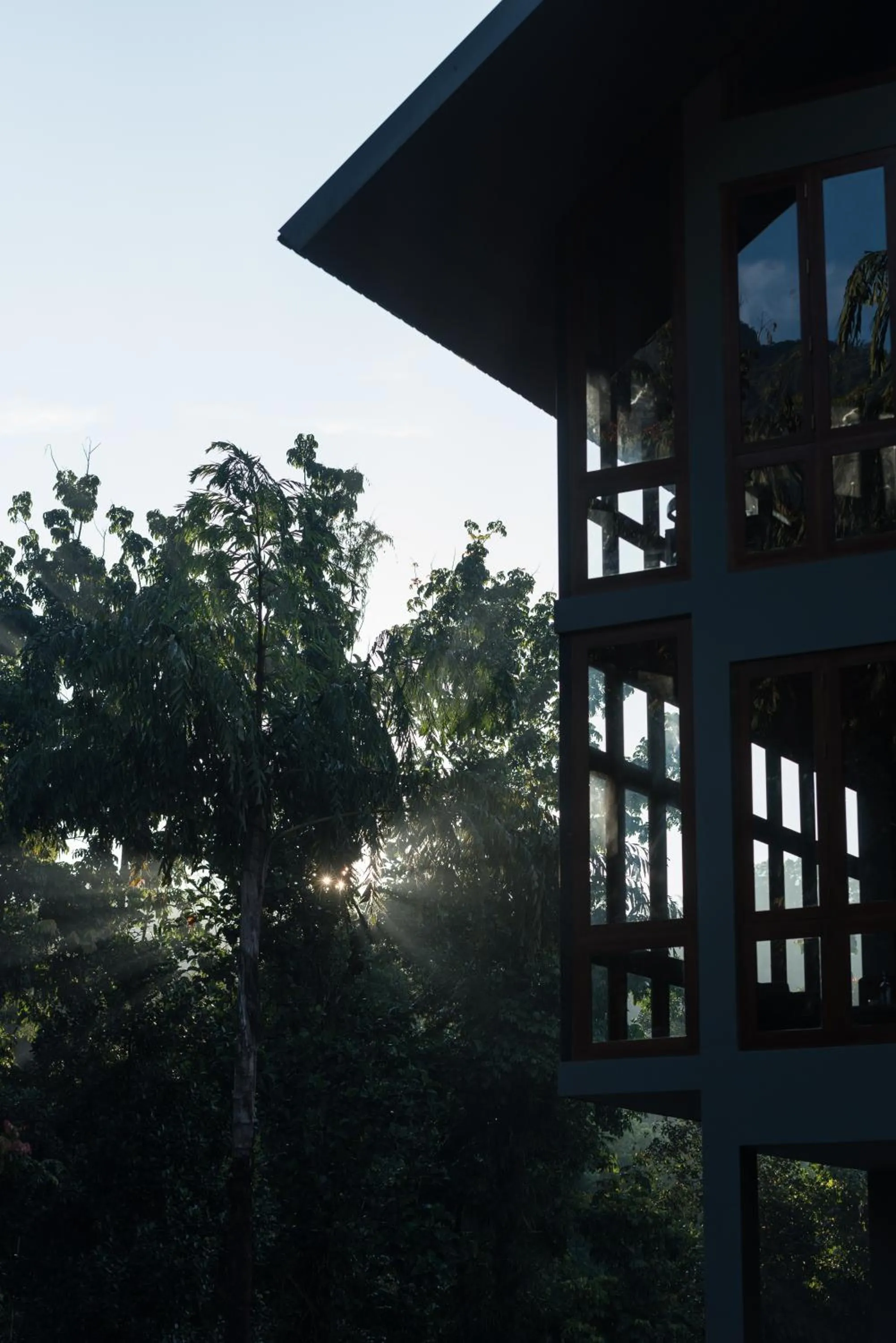 Sunrise in Moksha at Kitulgala - Rainforest Boutique Hotel