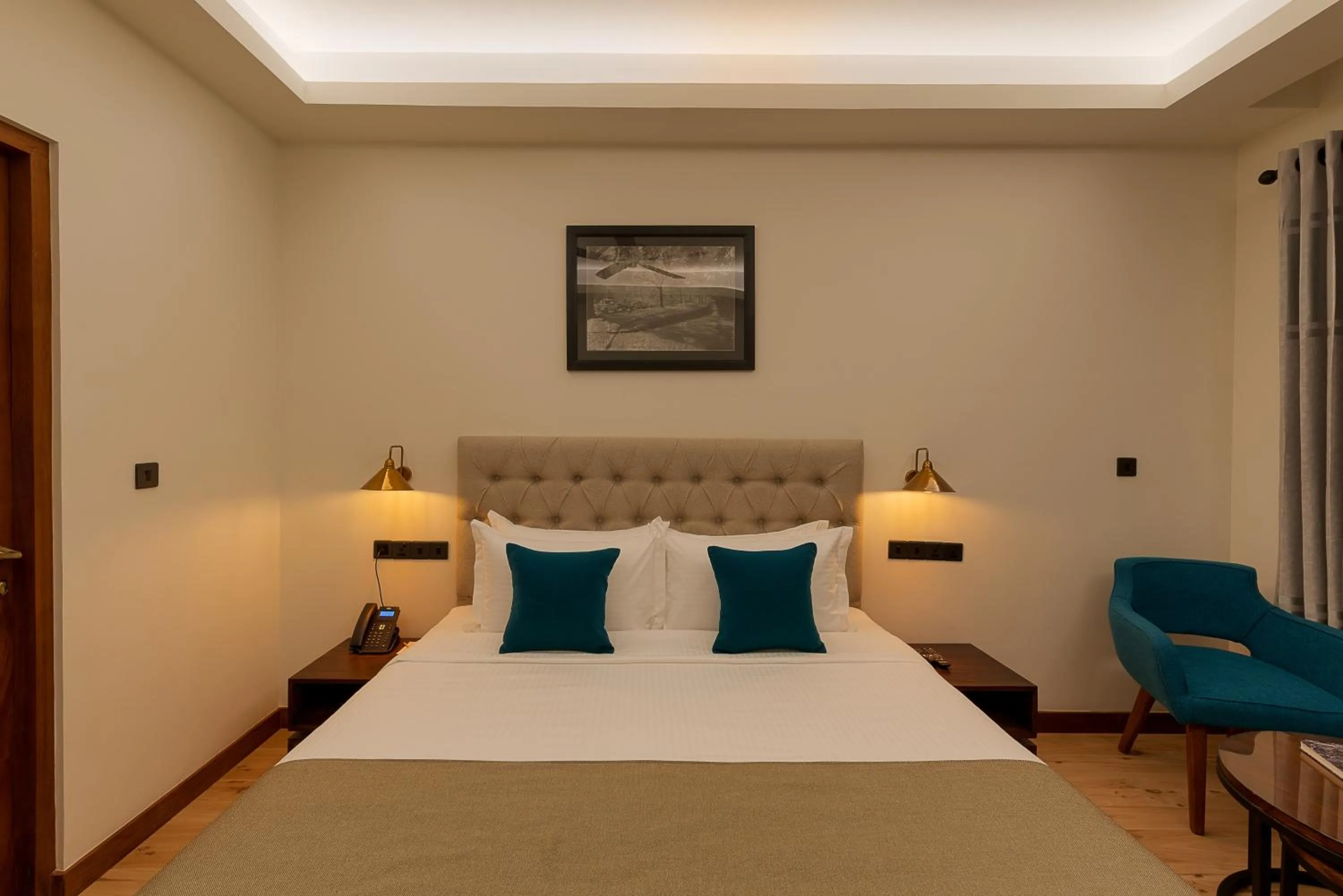 Bedroom, Bed in Moksha at Kitulgala - Rainforest Boutique Hotel