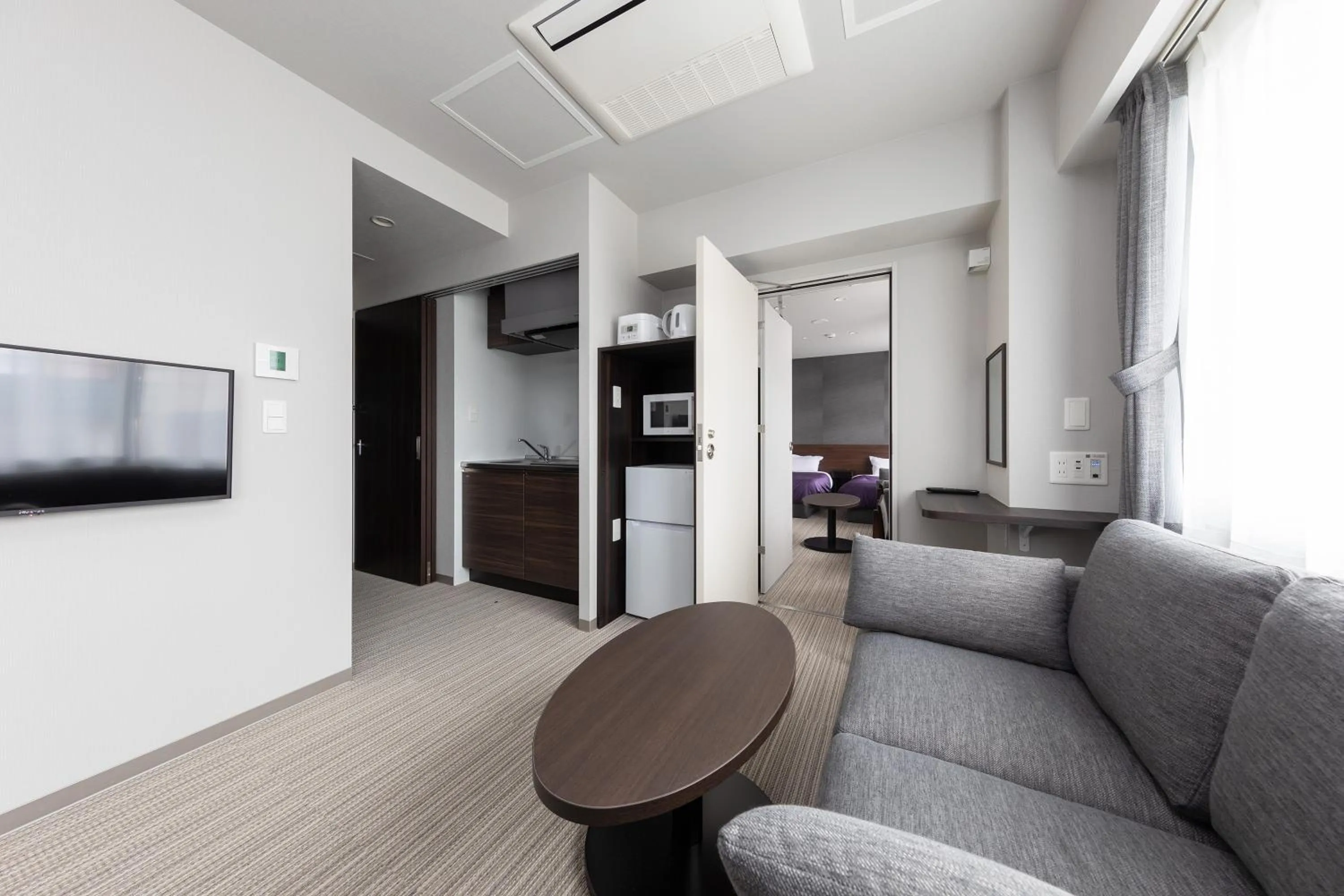 Living room in Hotel Classe Stay Chitose