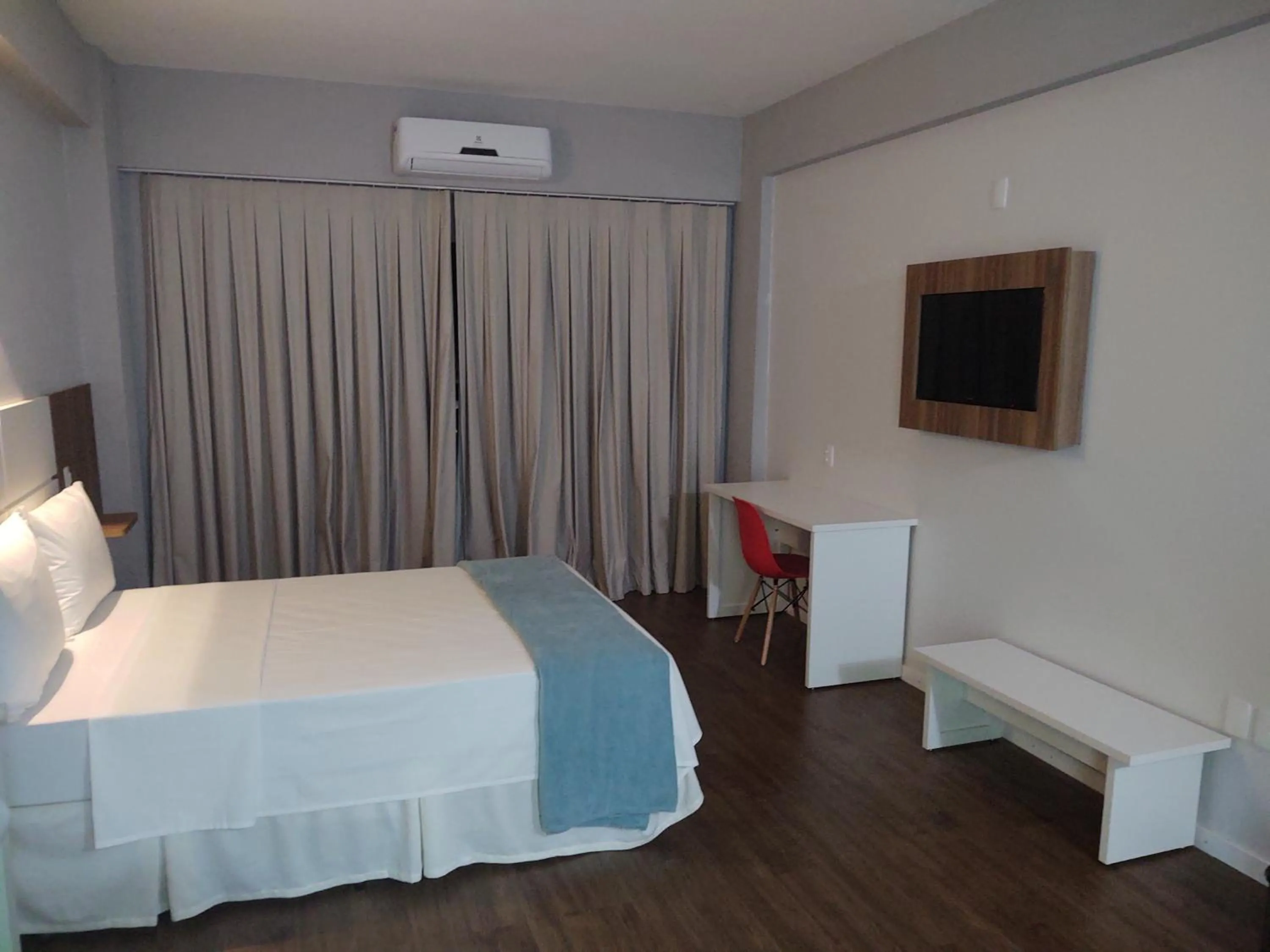 Bed in Hotel Quartzo