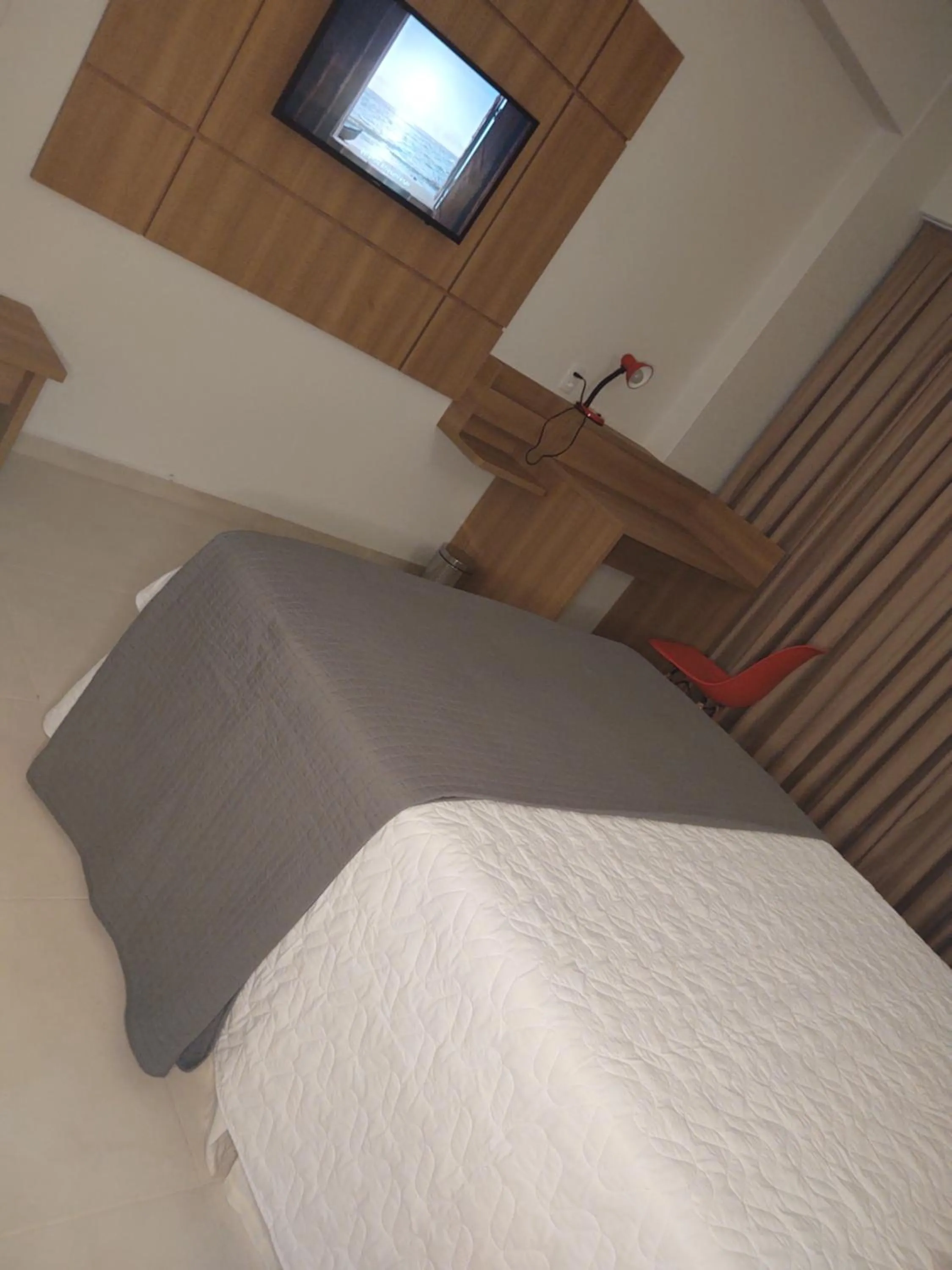 Bed in Hotel Quartzo