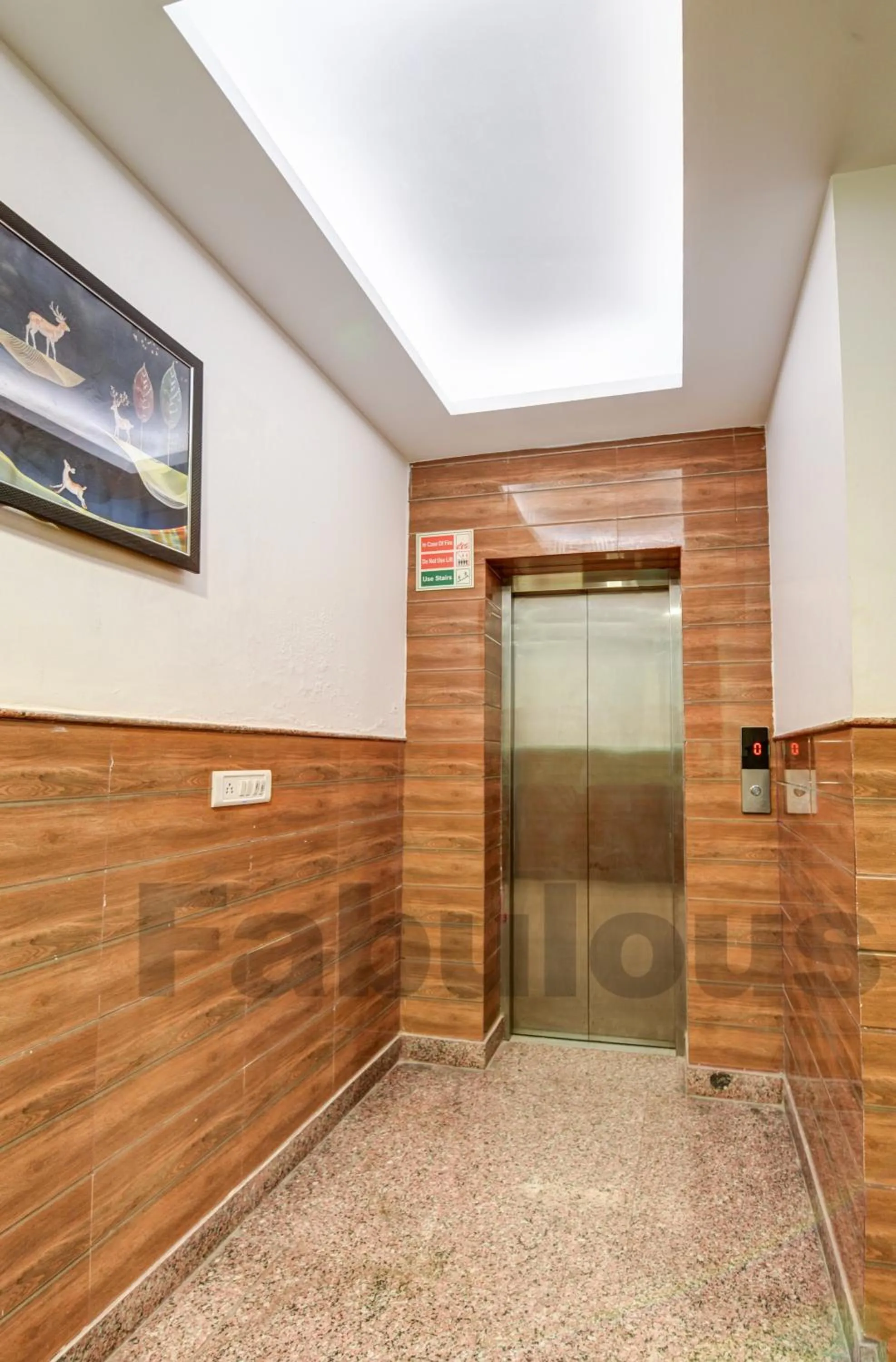 elevator in Hotel Fabulous - Delhi International Airport