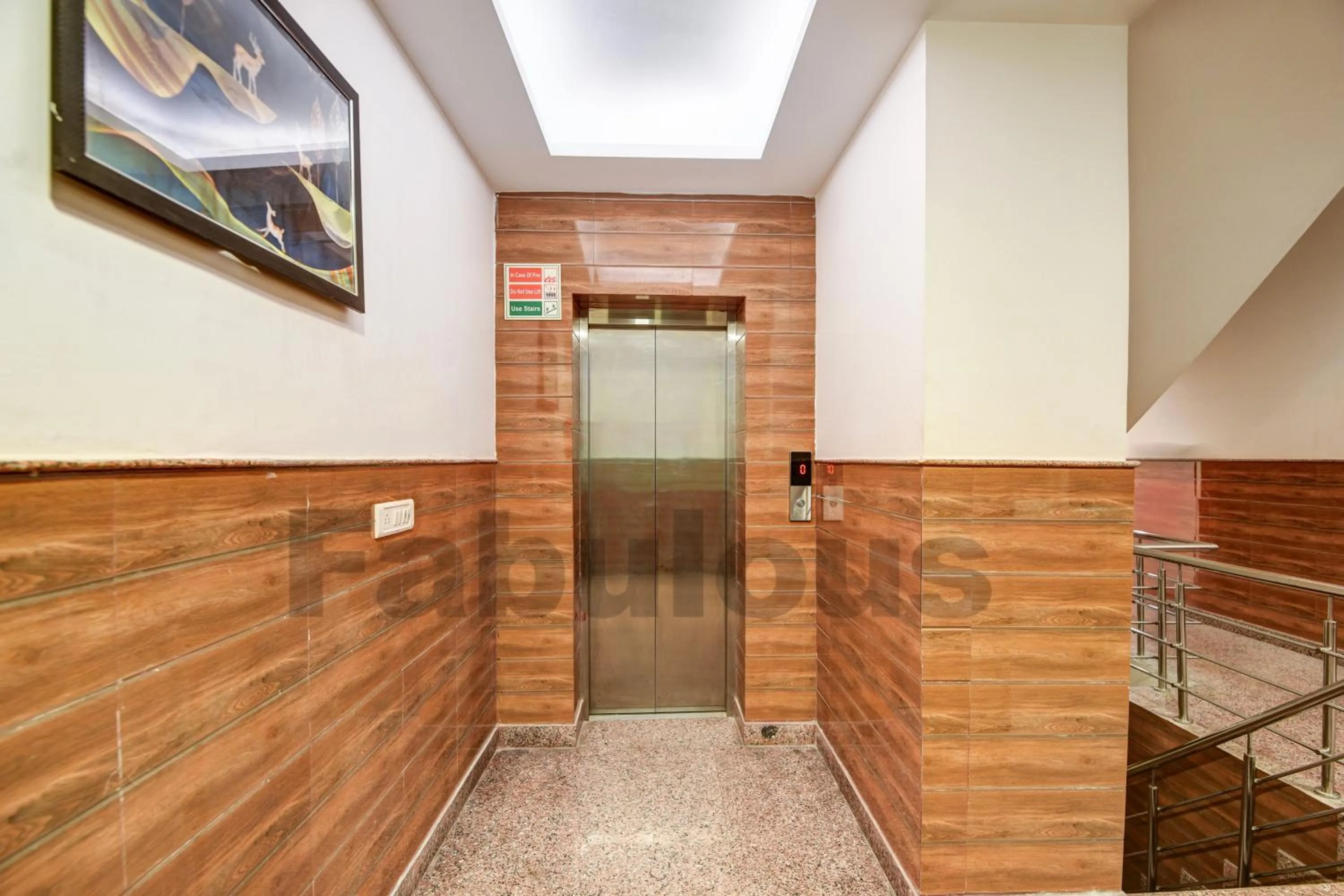 elevator in Hotel Fabulous - Delhi International Airport