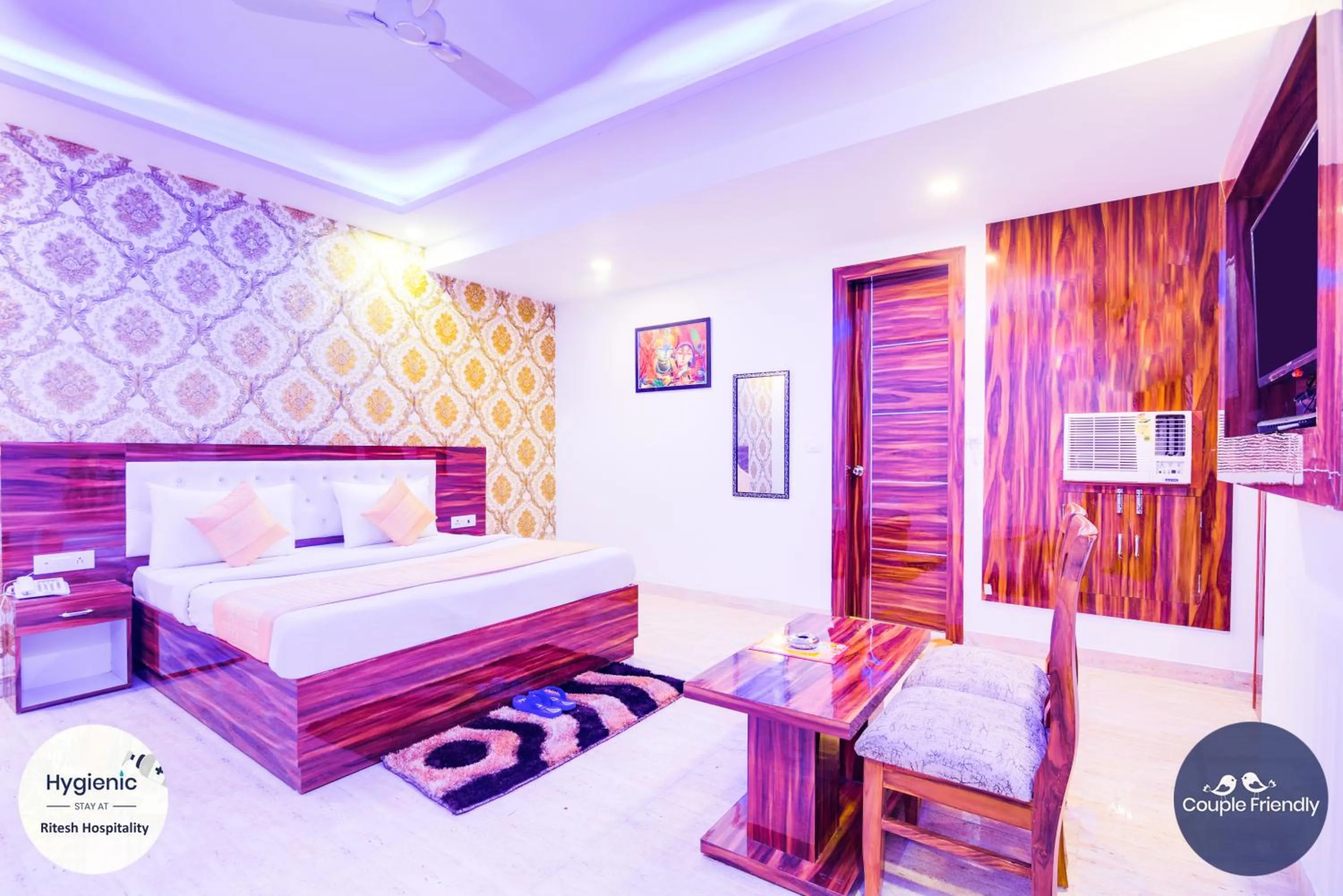 Bed in Hotel Fabulous - Delhi International Airport