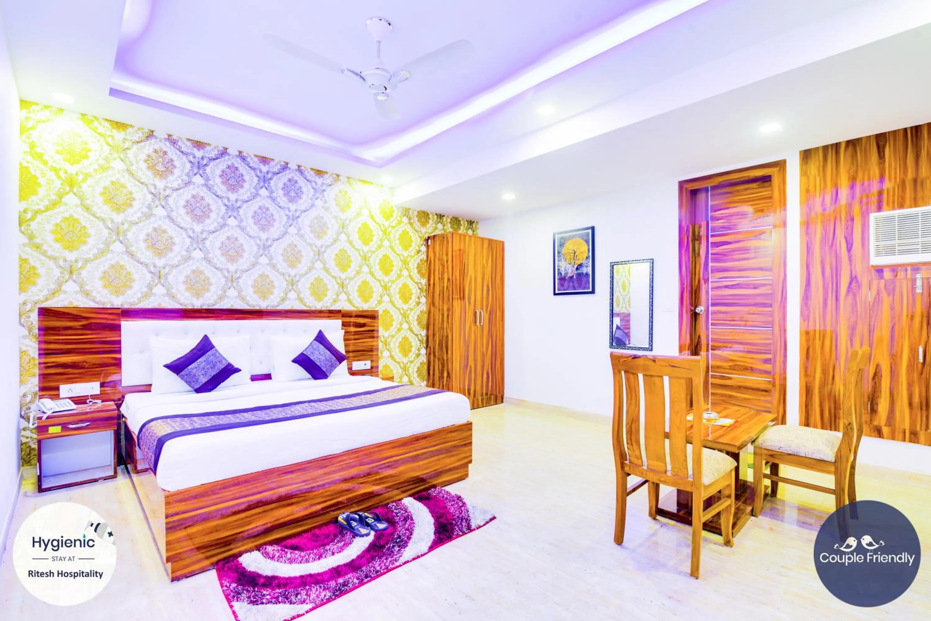 Bed in Hotel Fabulous - Delhi International Airport