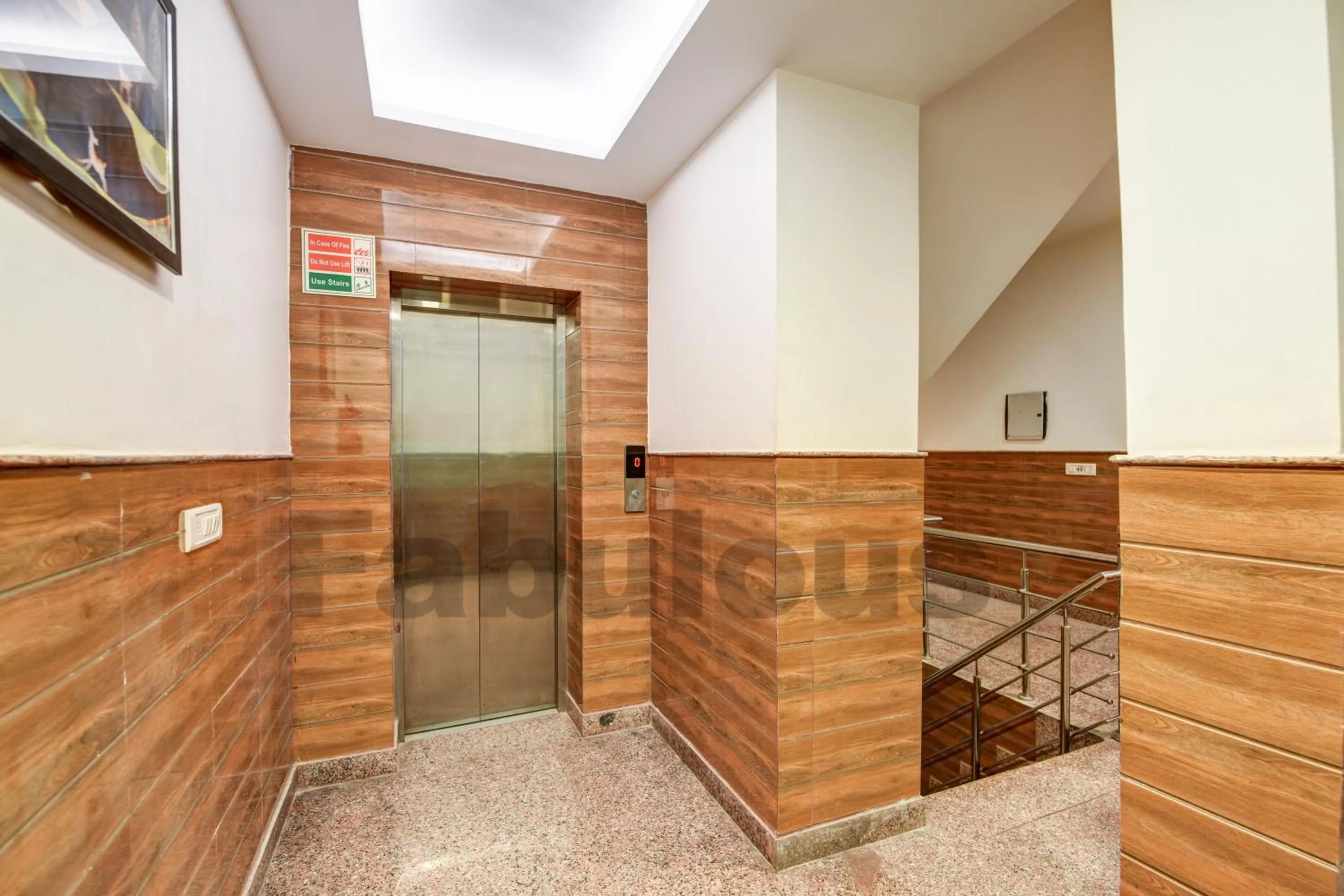elevator in Hotel Fabulous - Delhi International Airport