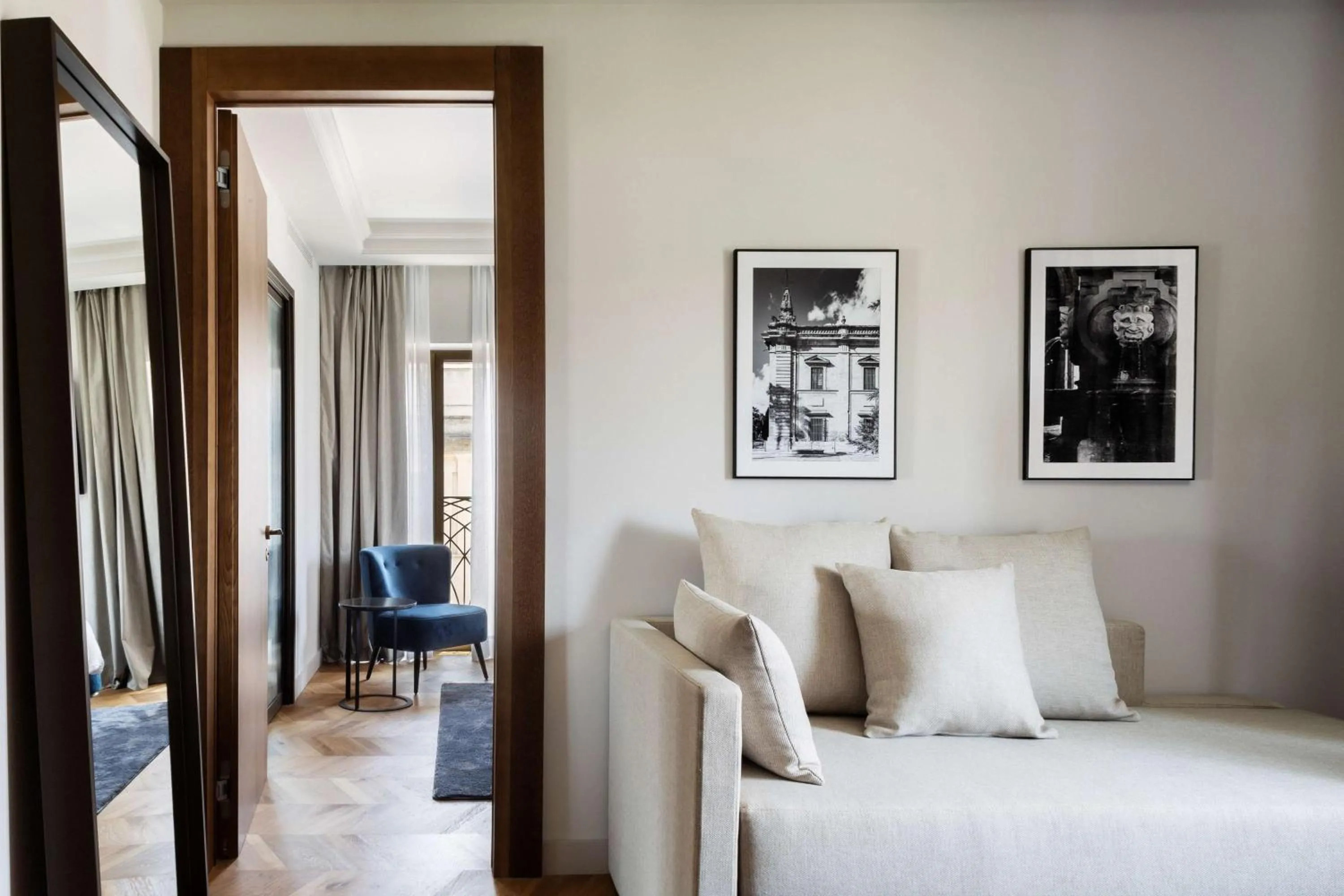 Living room, Bed in Radisson Collection Hotel, Magdalena Plaza Sevilla