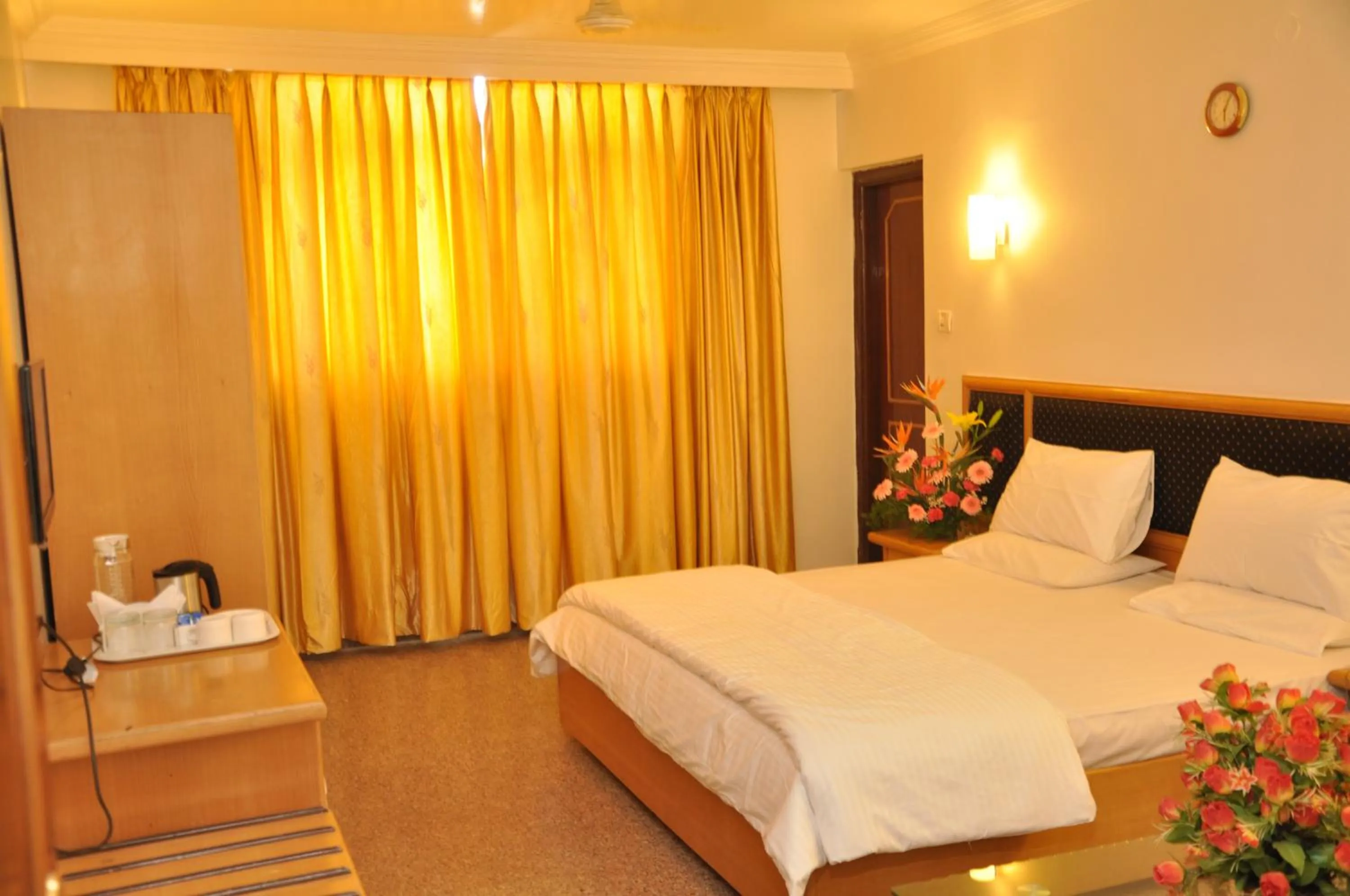 Bed in hotelpearlinn