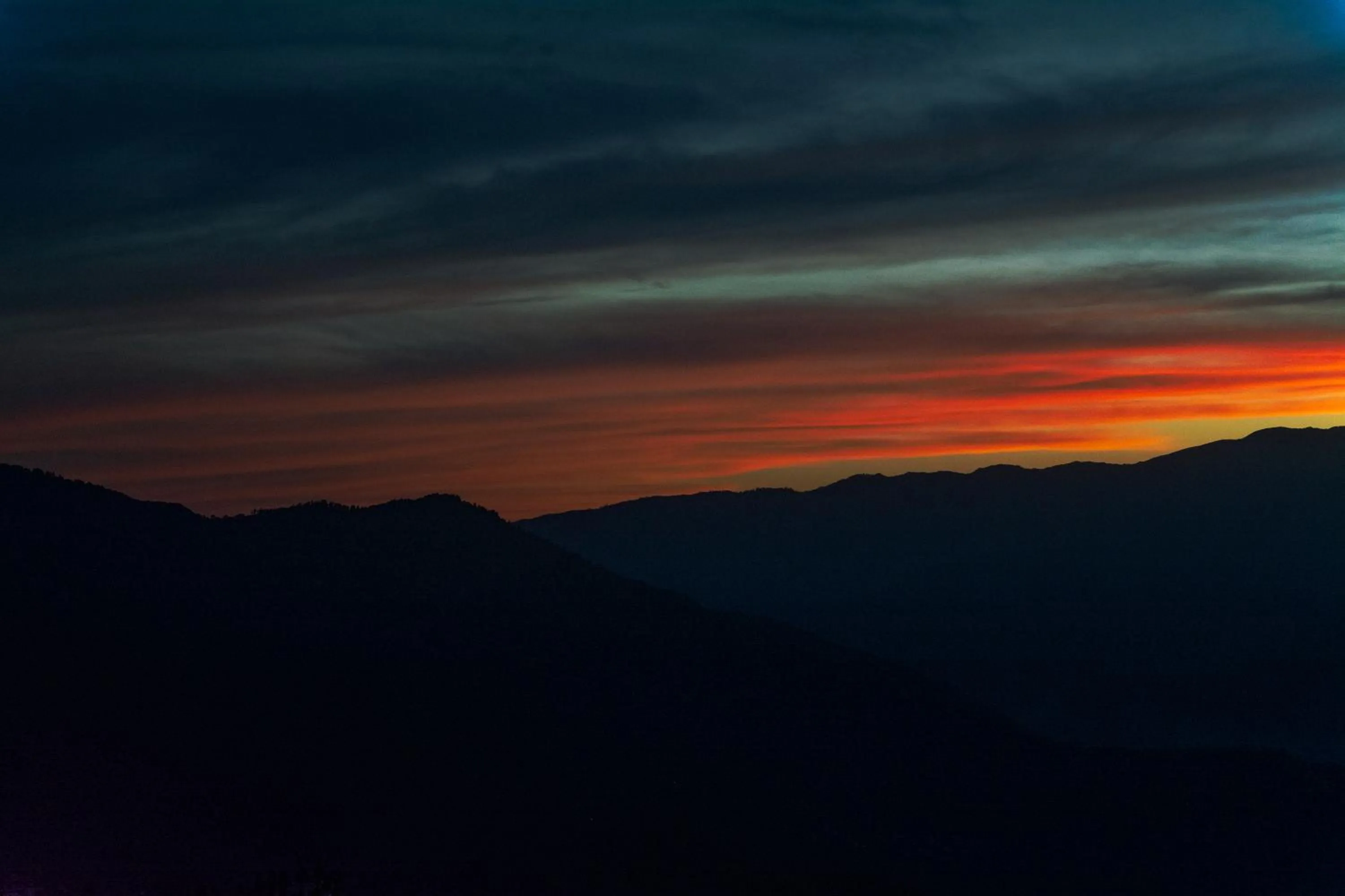 Sunset in Sumitel Vista 800m from Mall Road