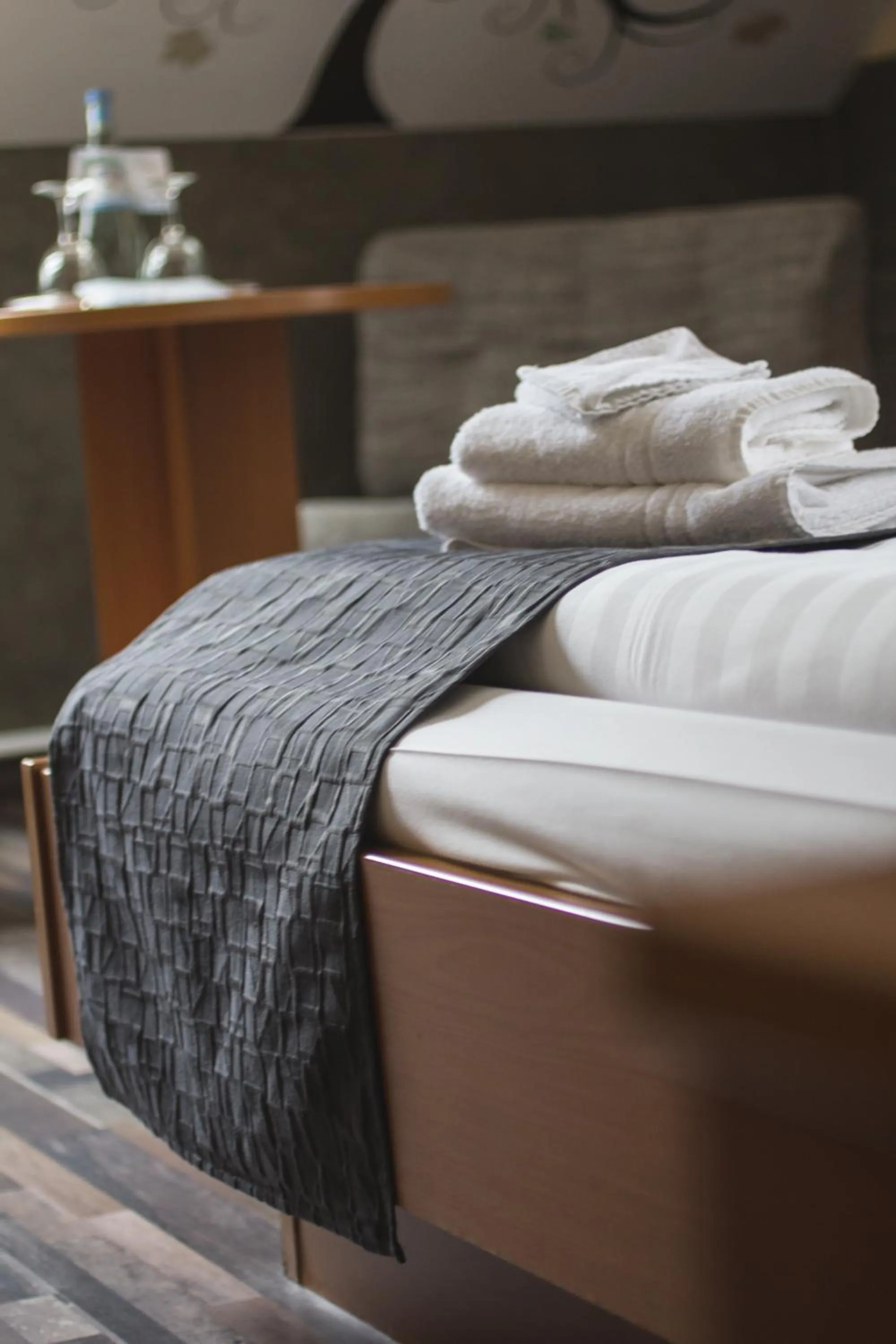 Decorative detail, Bed in Dresdner Hof