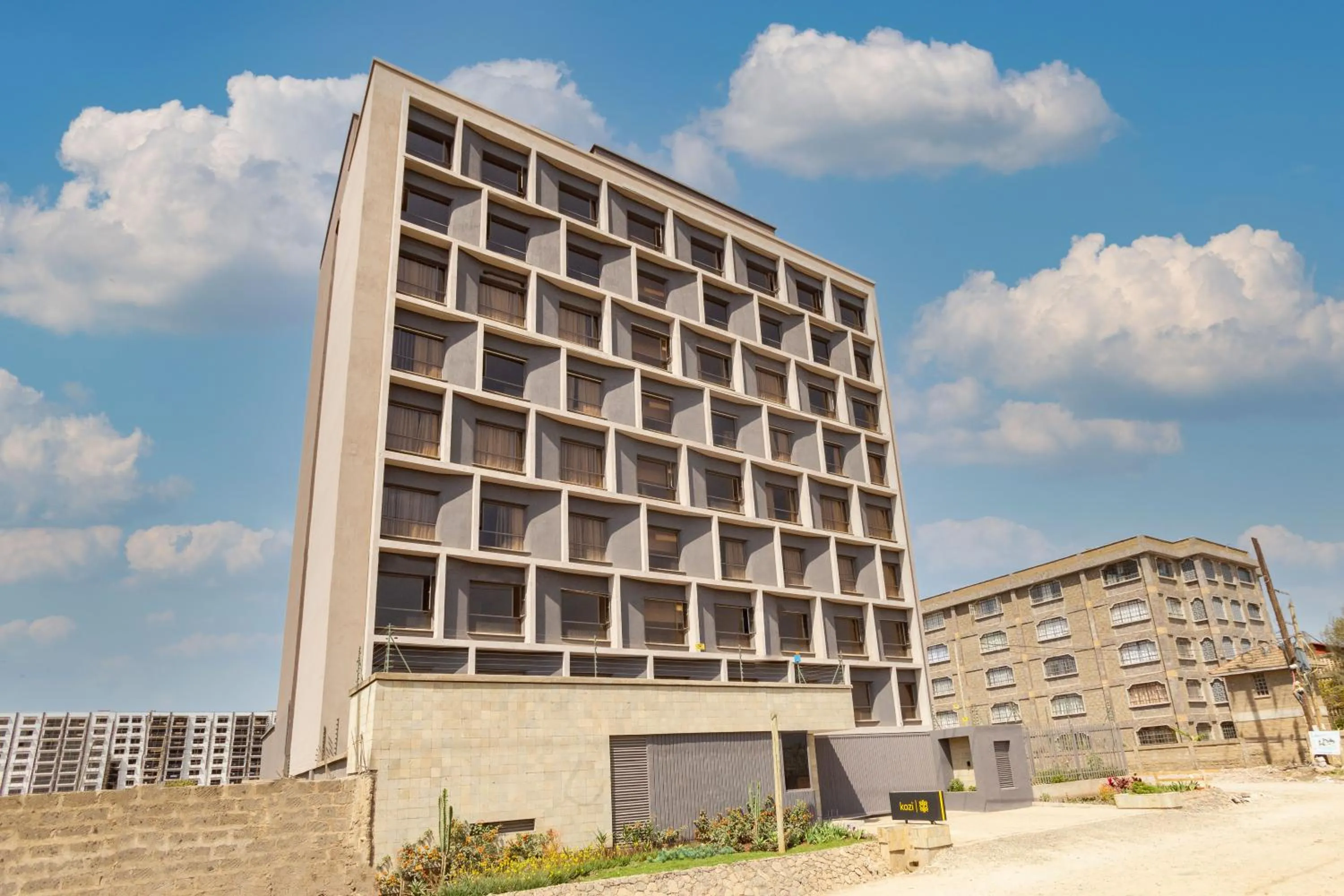 Property building in Kozi Suites Nairobi Airport