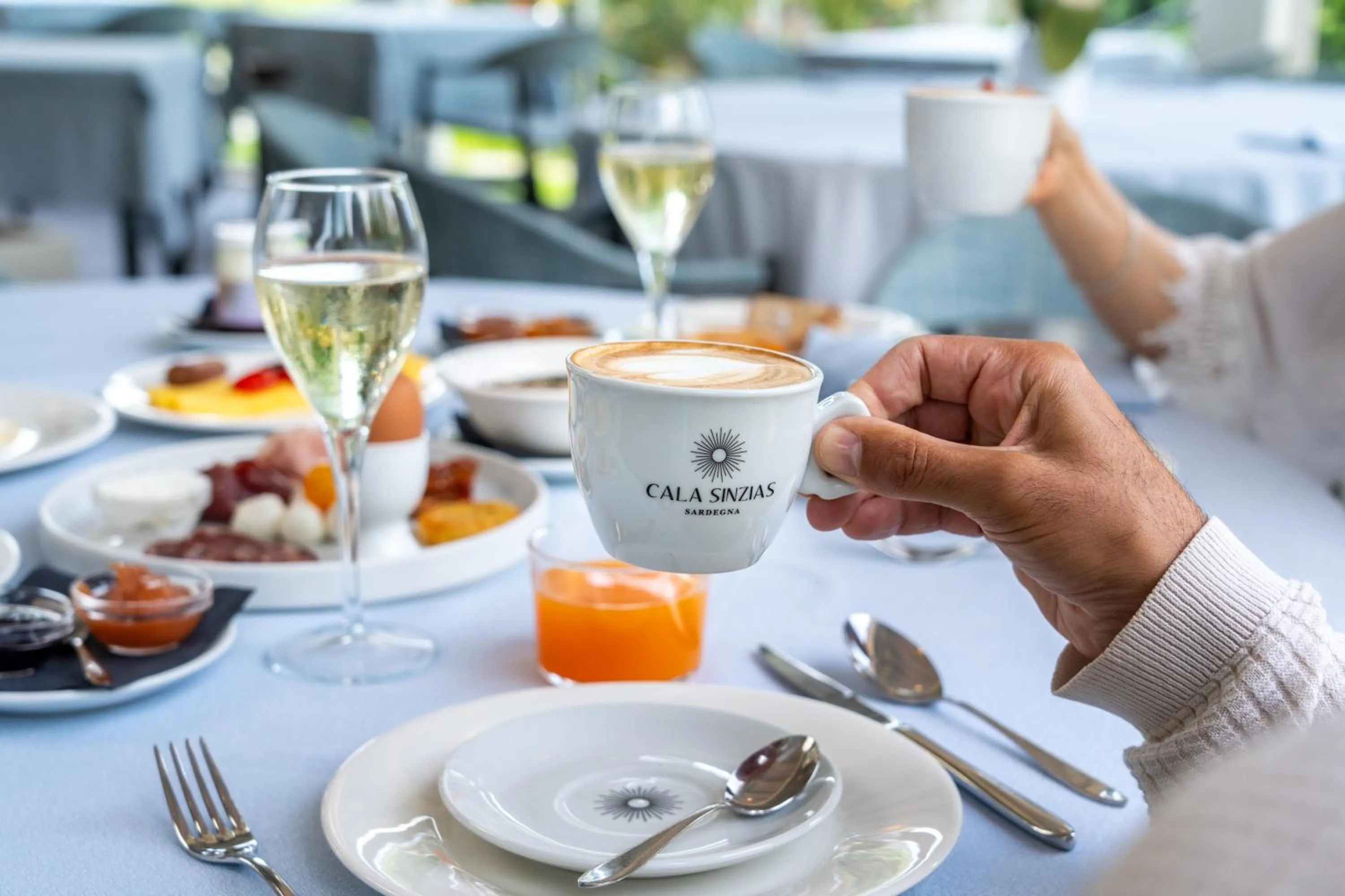 Food close-up in Cala Sinzias Resort