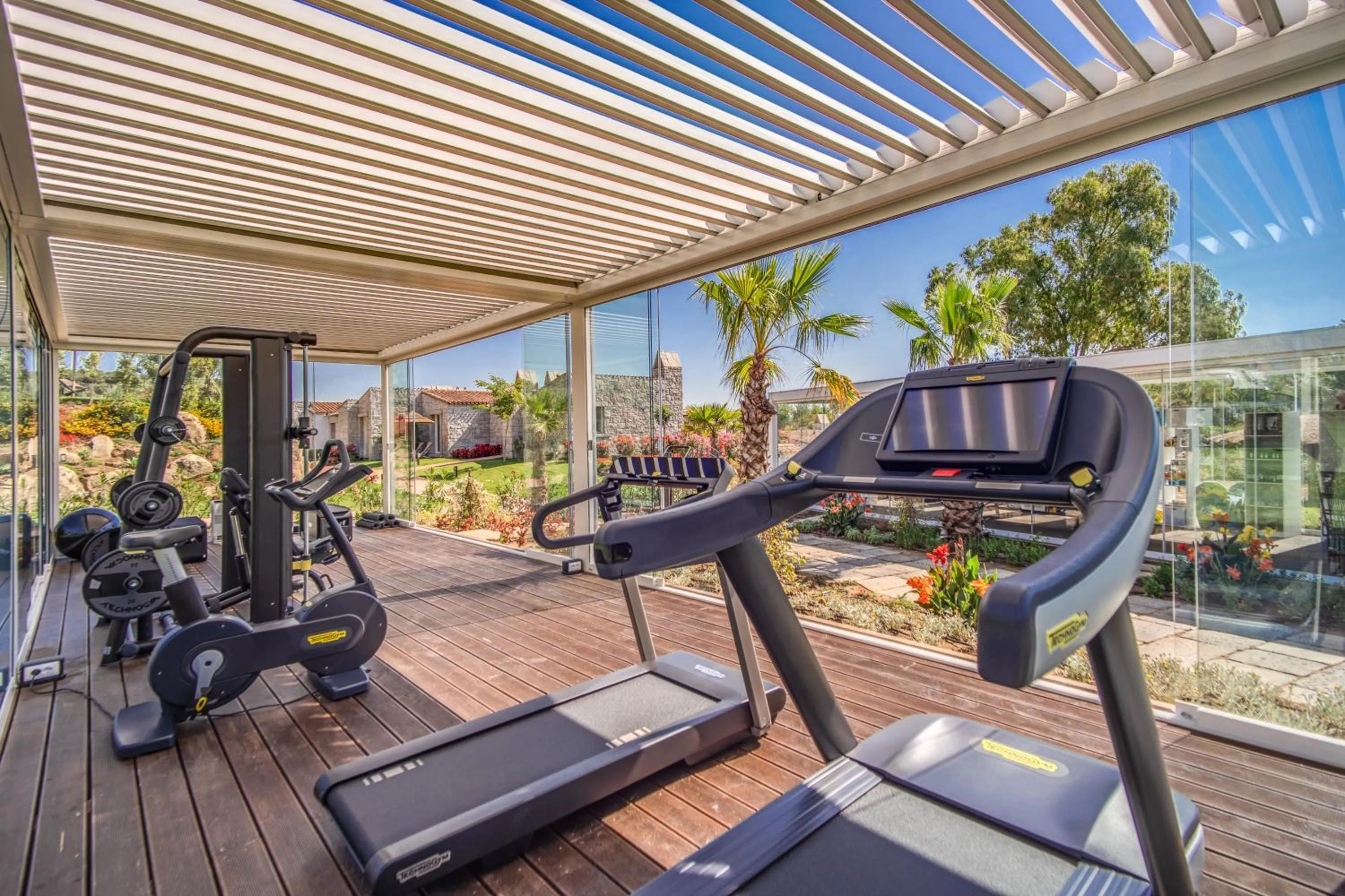 Fitness centre/facilities in Cala Sinzias Resort
