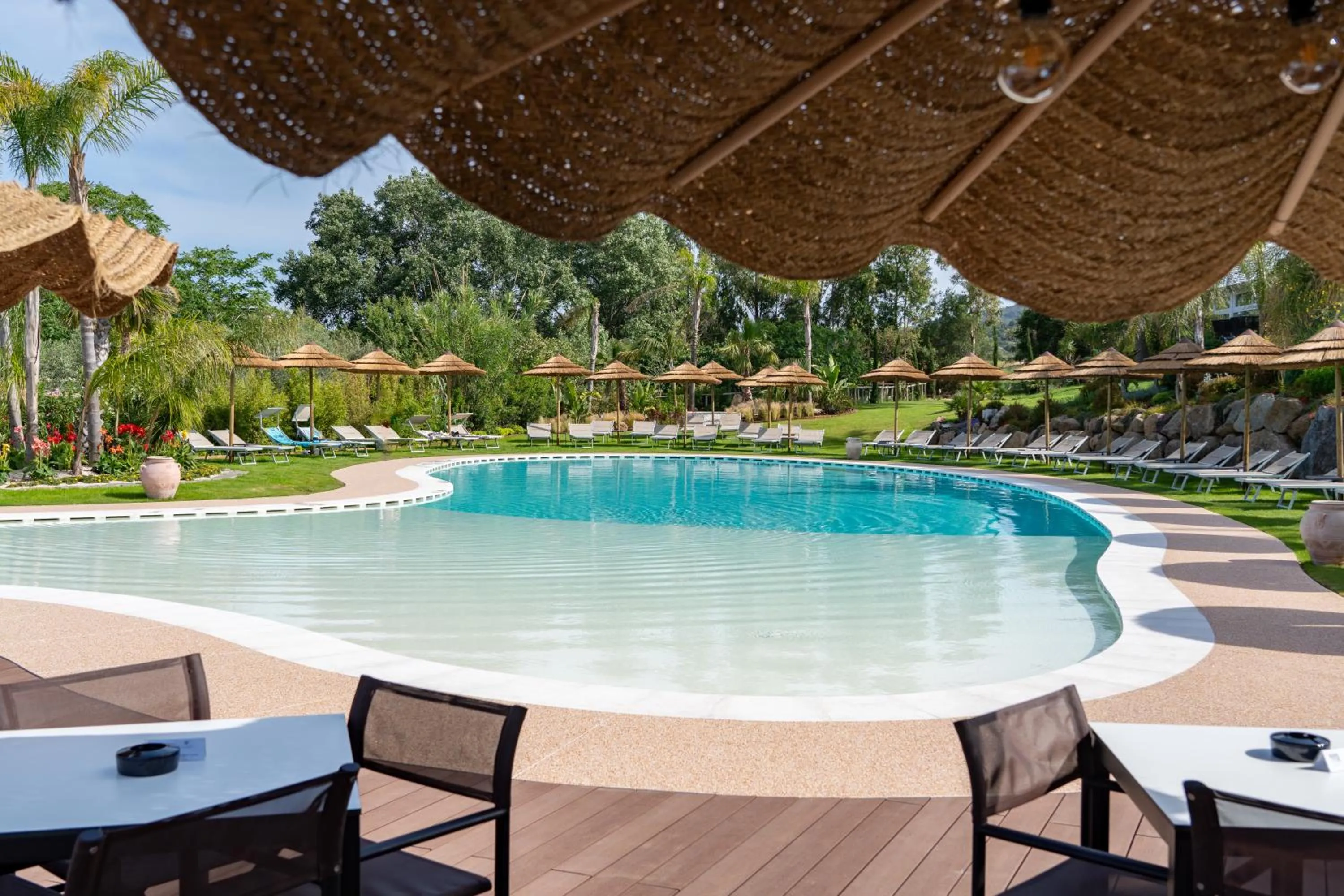 Swimming pool in Cala Sinzias Resort