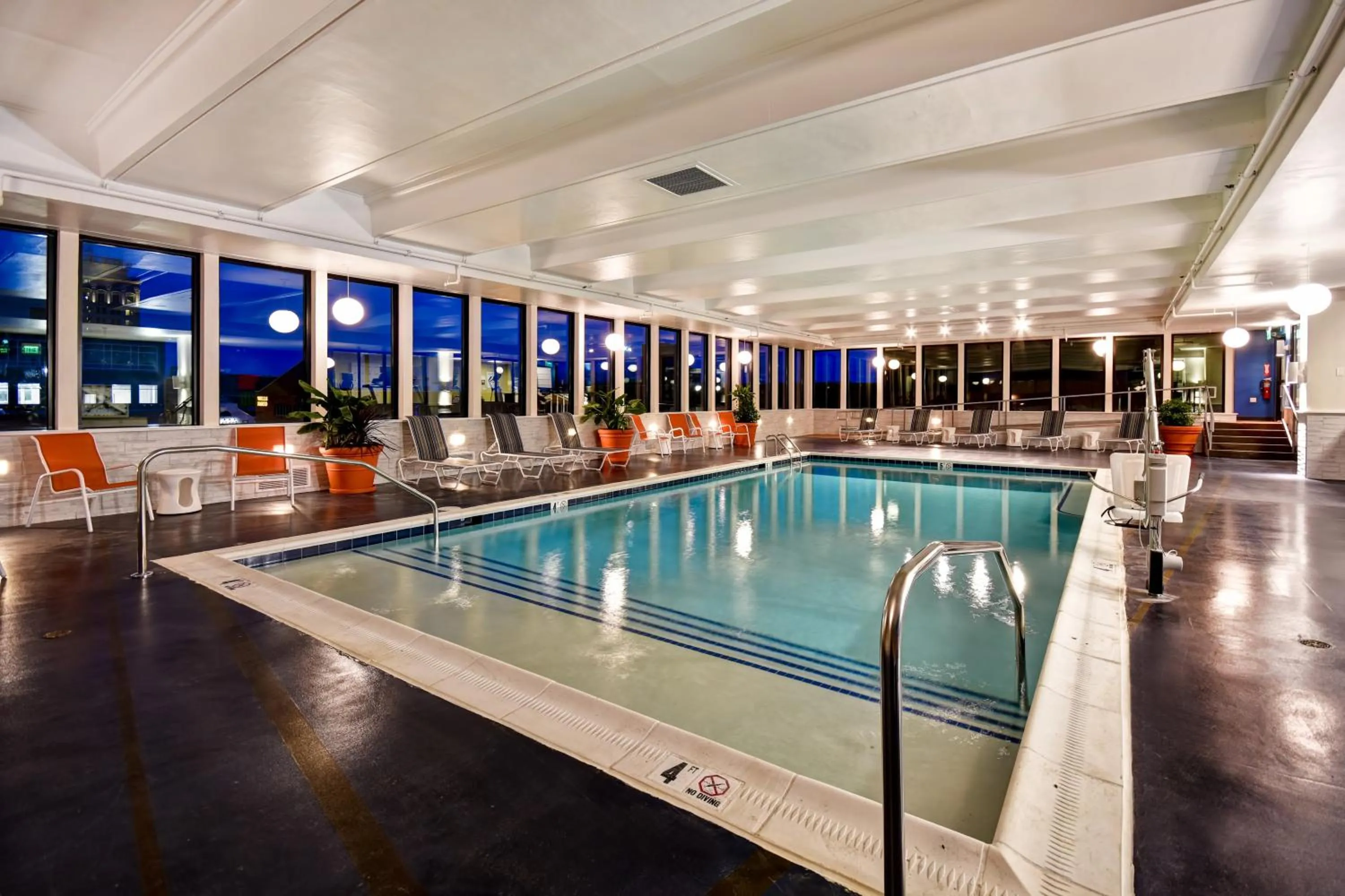 Swimming pool in Holiday Inn Lancaster by IHG