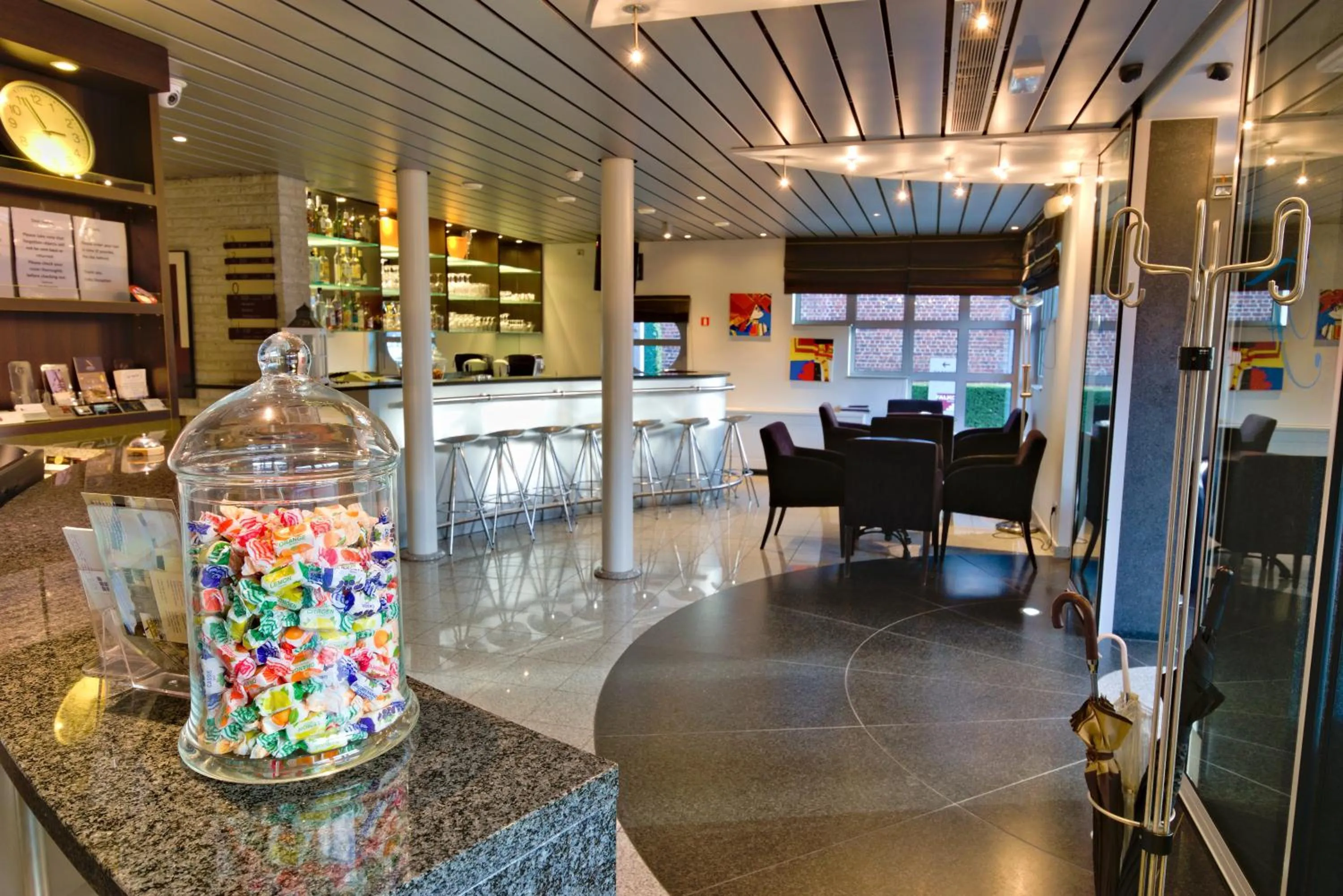 Lobby or reception in Hotel Falko