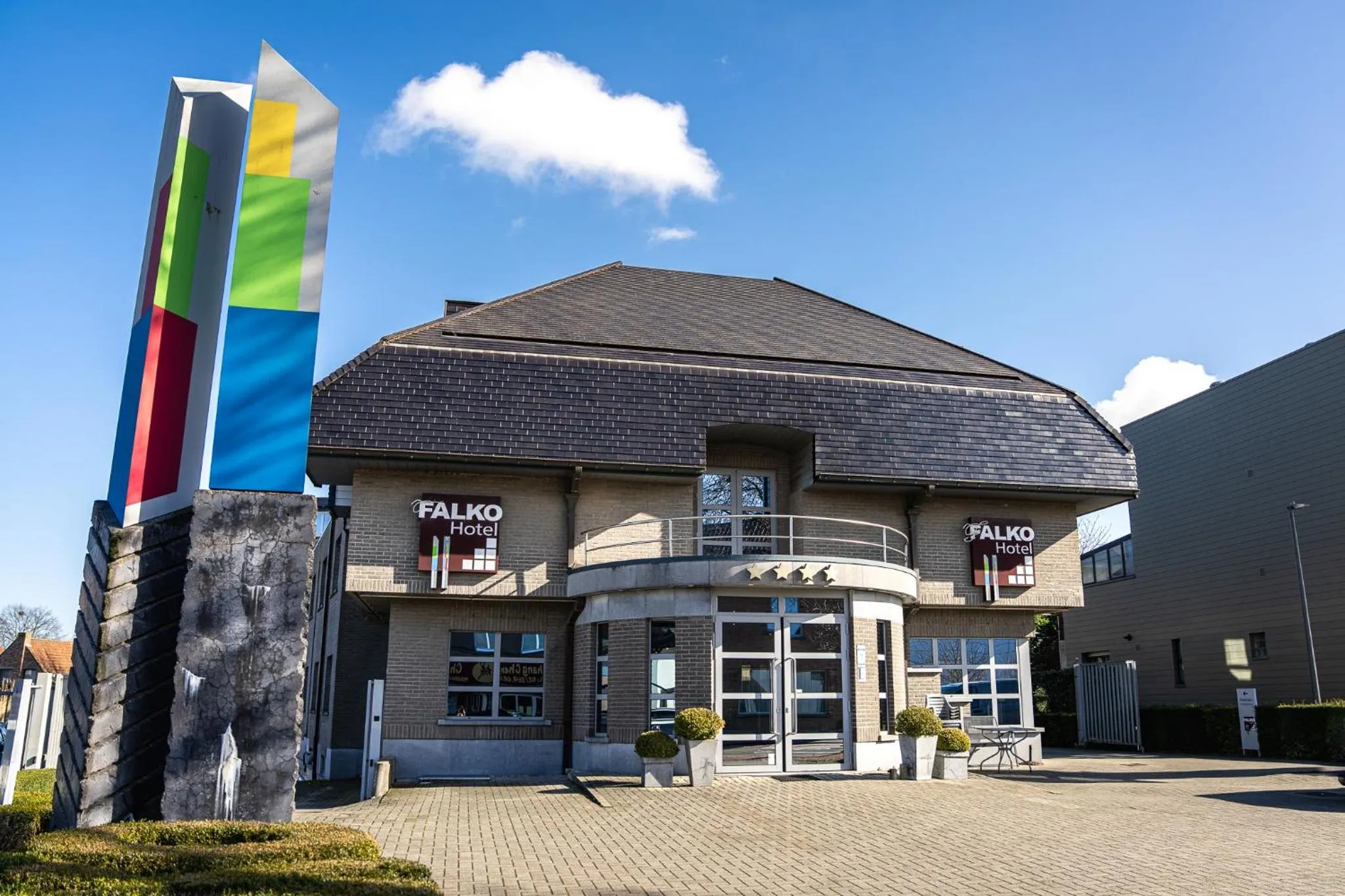 Property building in Hotel Falko