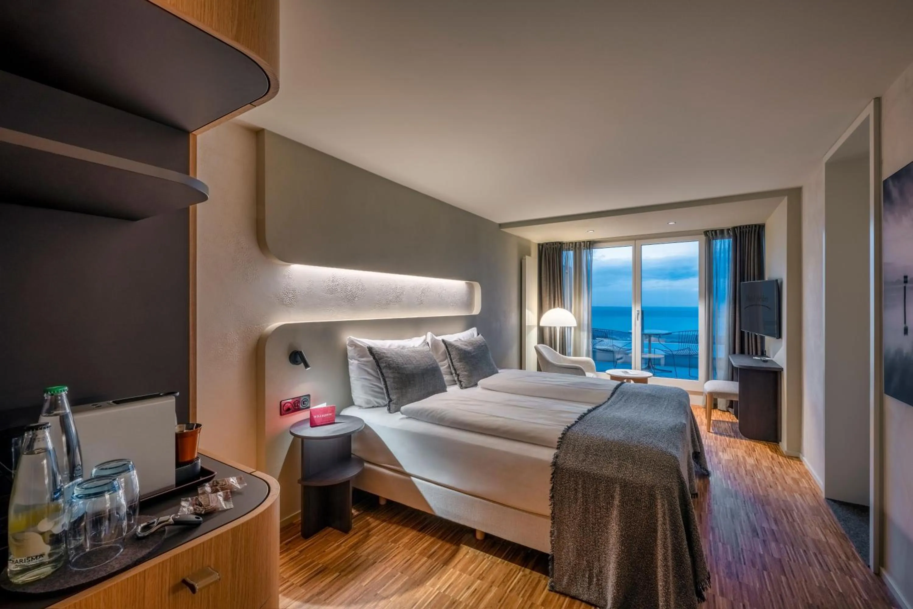 Photo of the whole room, Bed in Hotel Heiden - Wellness am Bodensee