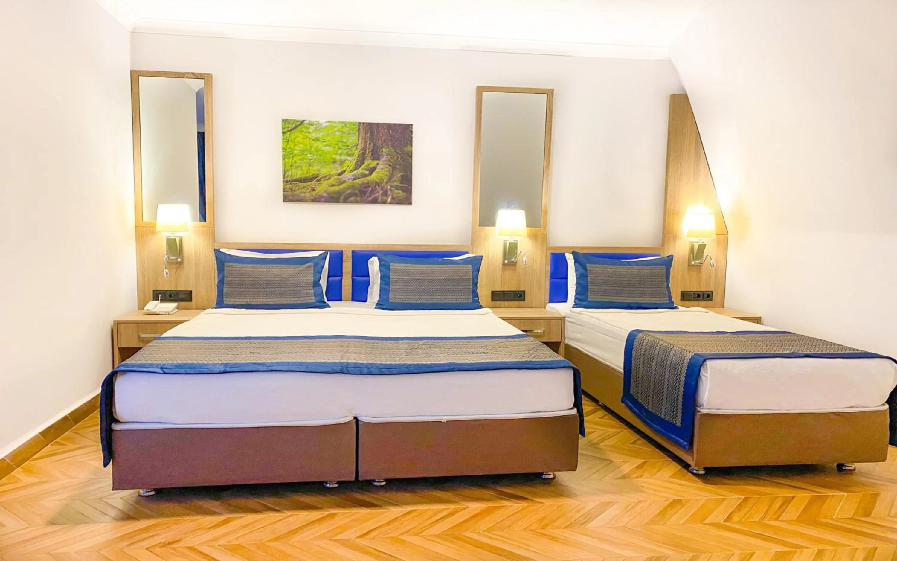 Bed in Relax Beach Hotel