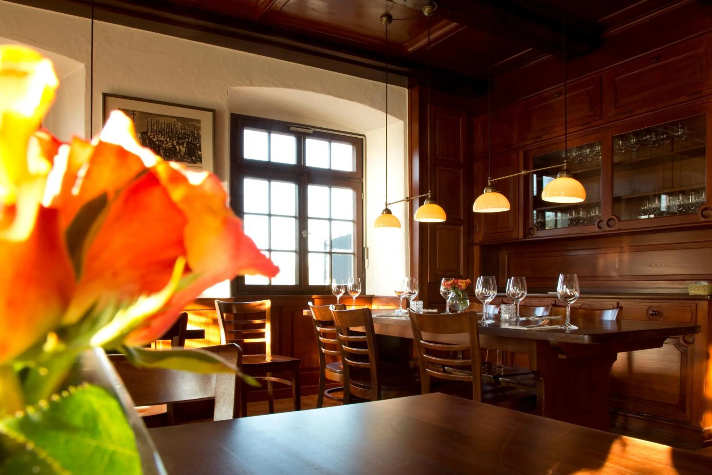 Restaurant/places to eat in Taste Style Hotel Bären Auggen