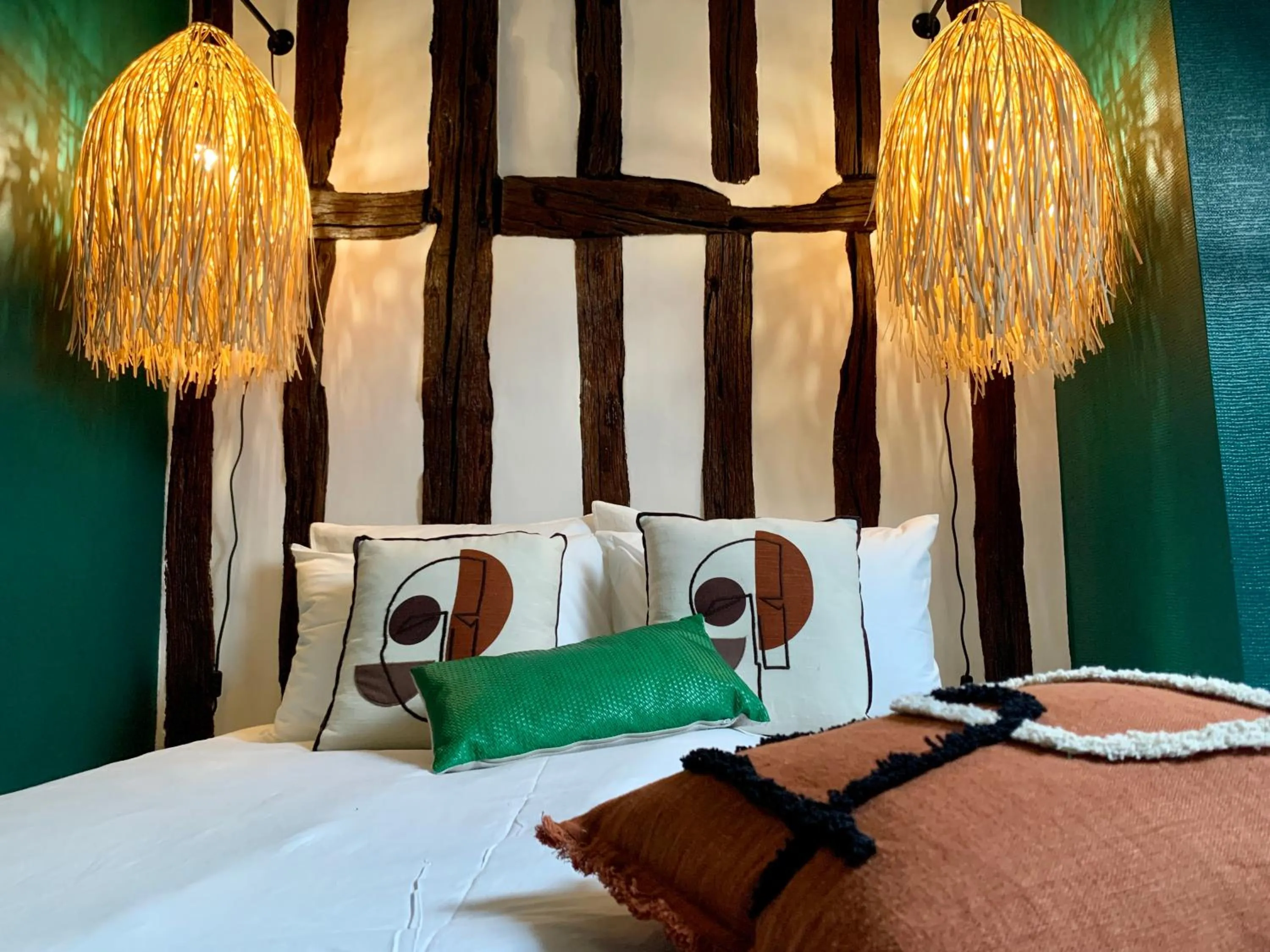 Bed in La maison de Cruso