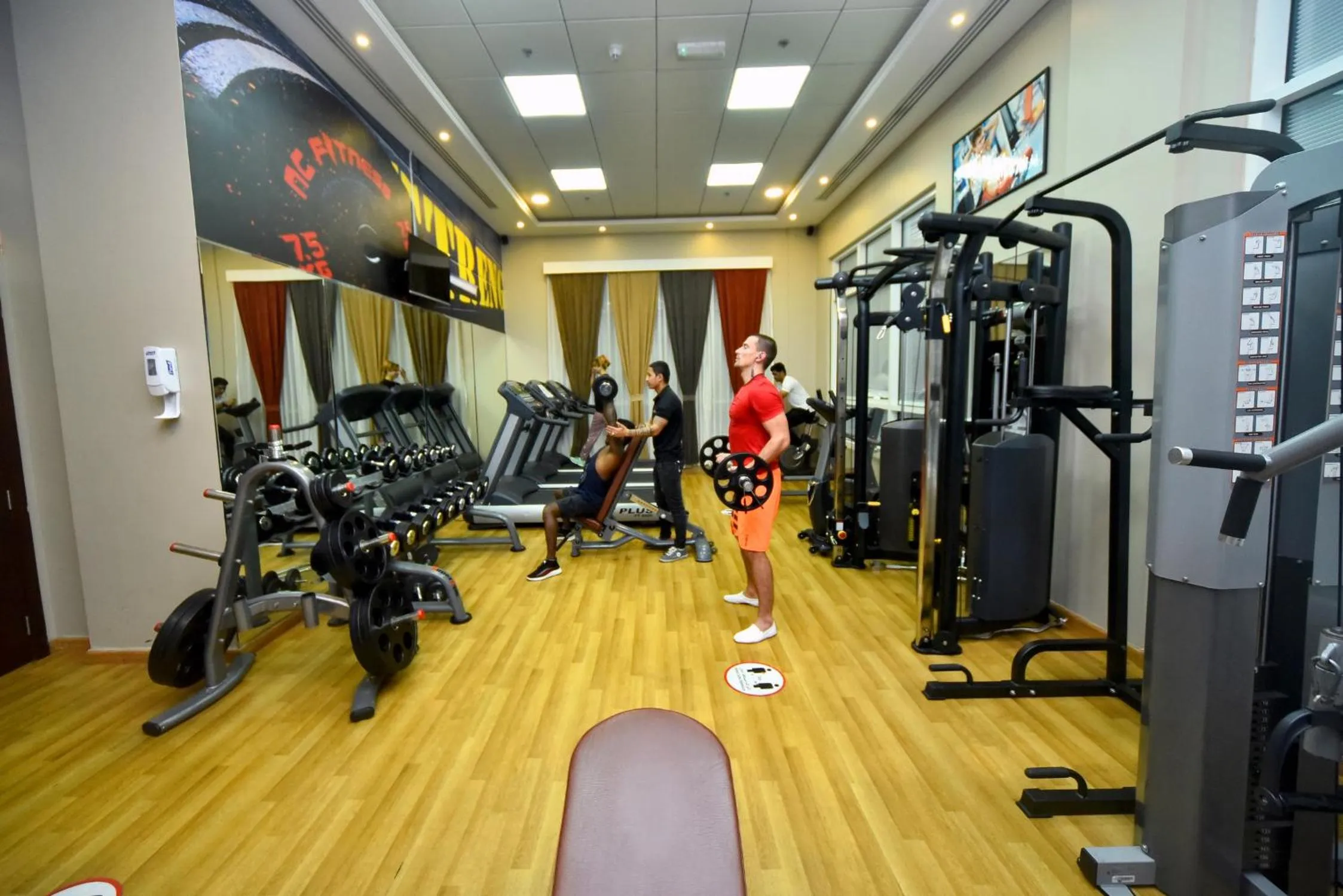 Fitness centre/facilities in Emirates Stars Hotel Apartments Dubai