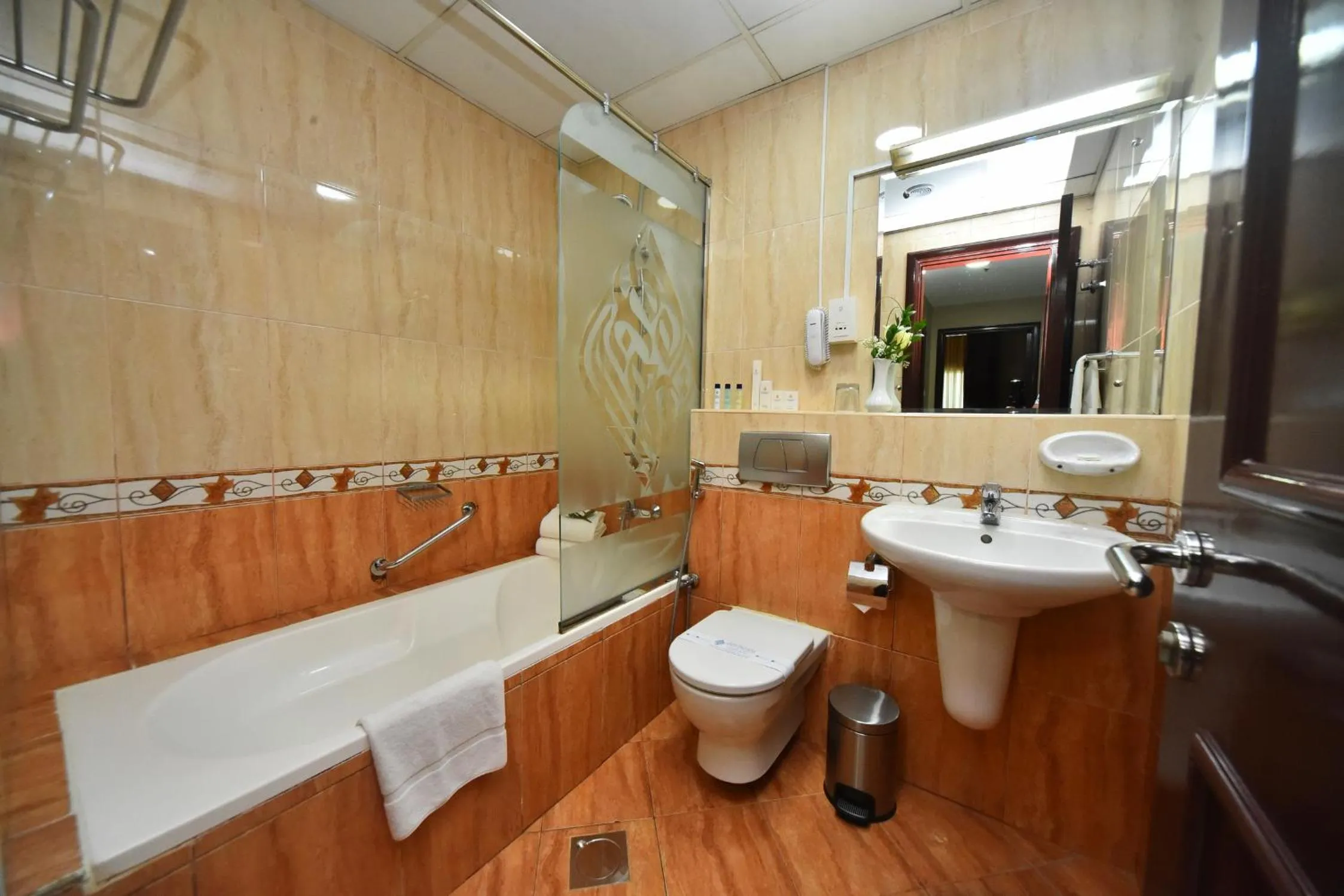 Bathroom in Emirates Stars Hotel Apartments Dubai