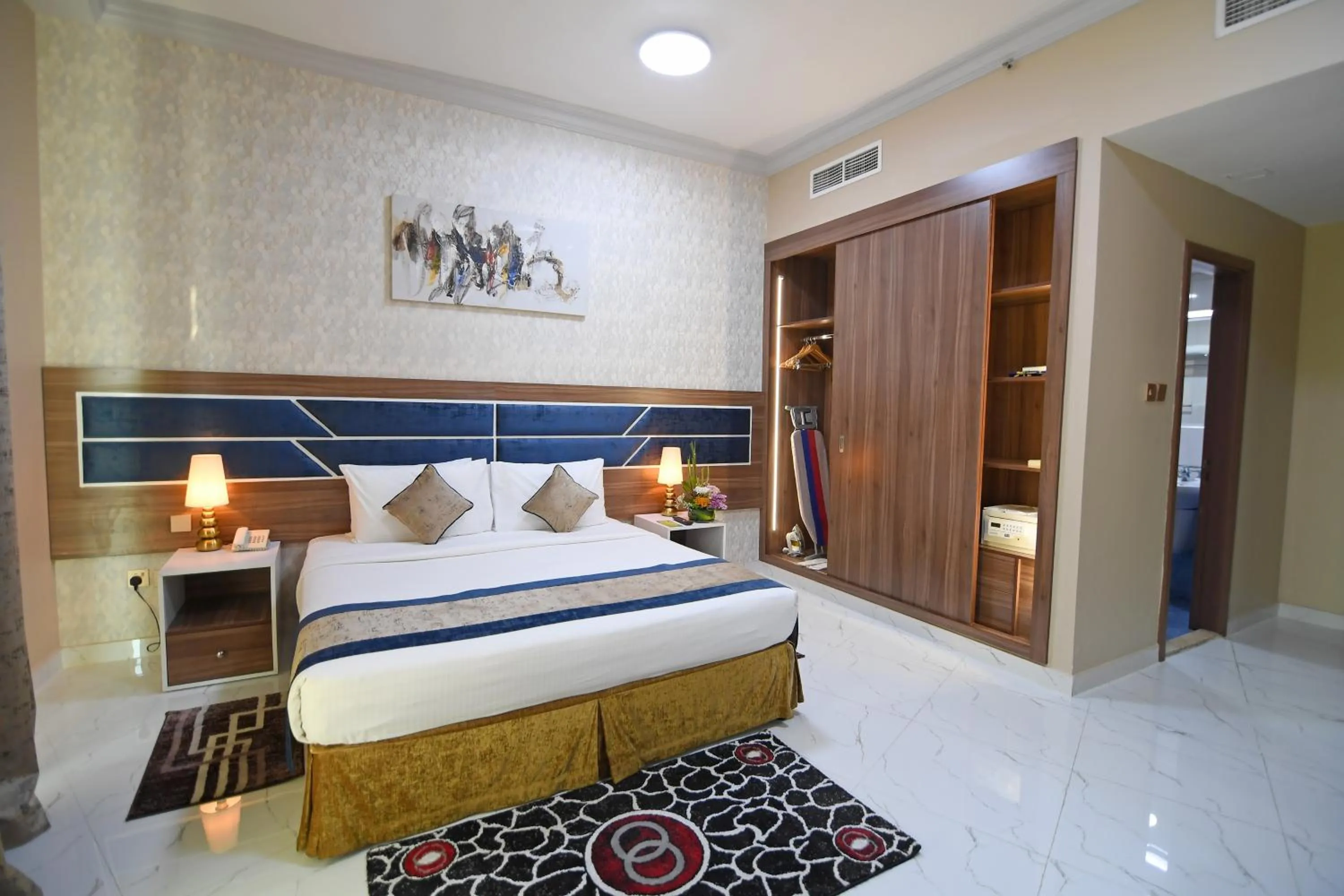 Bedroom, Bed in Emirates Stars Hotel Apartments Dubai
