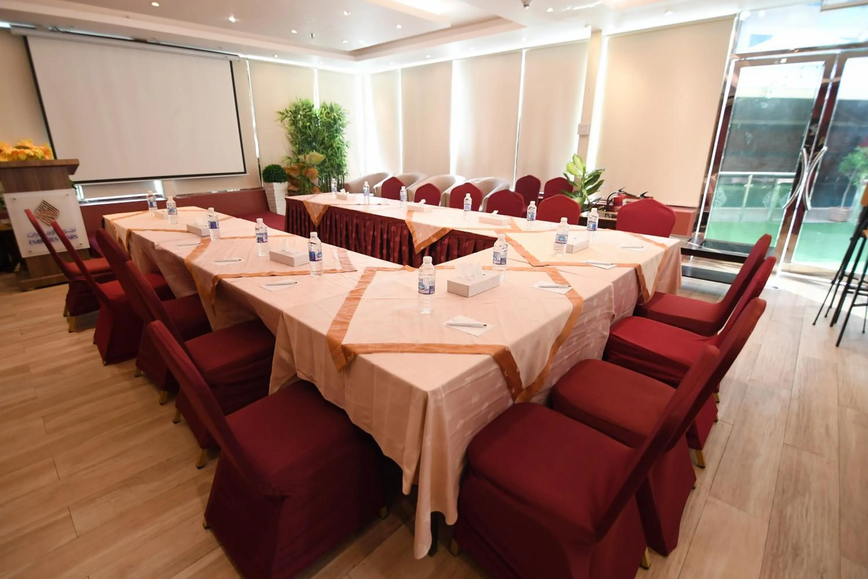Meeting/conference room in Emirates Stars Hotel Apartments Dubai