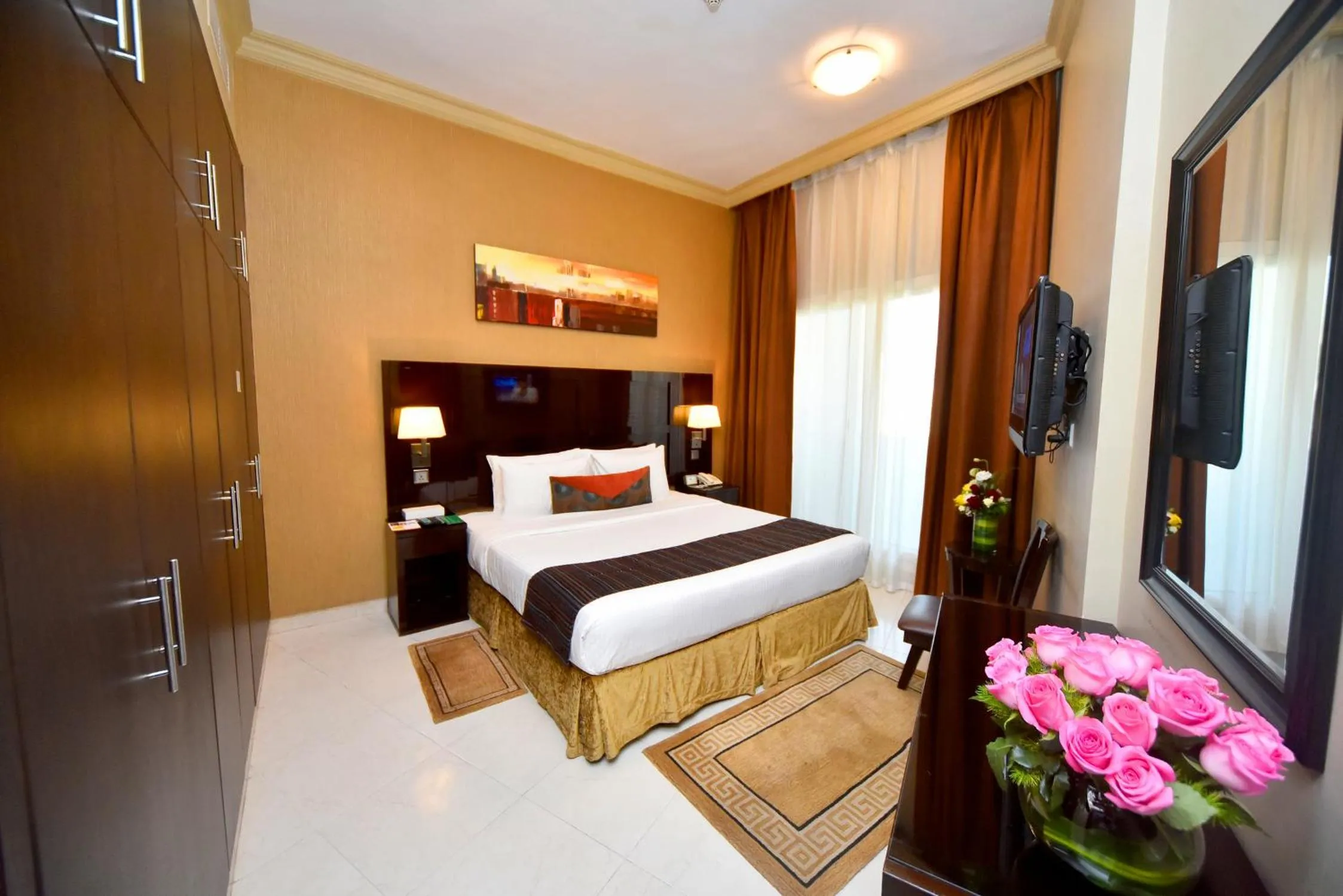Photo of the whole room, Bed in Emirates Stars Hotel Apartments Dubai
