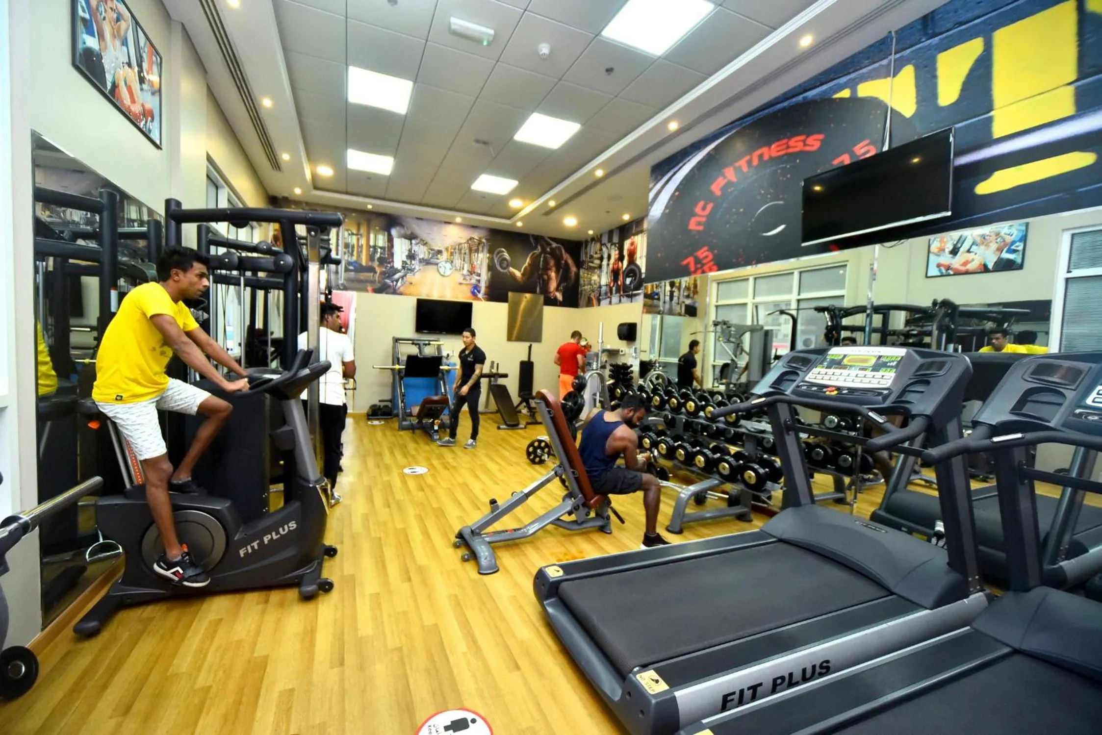 Fitness centre/facilities in Emirates Stars Hotel Apartments Dubai