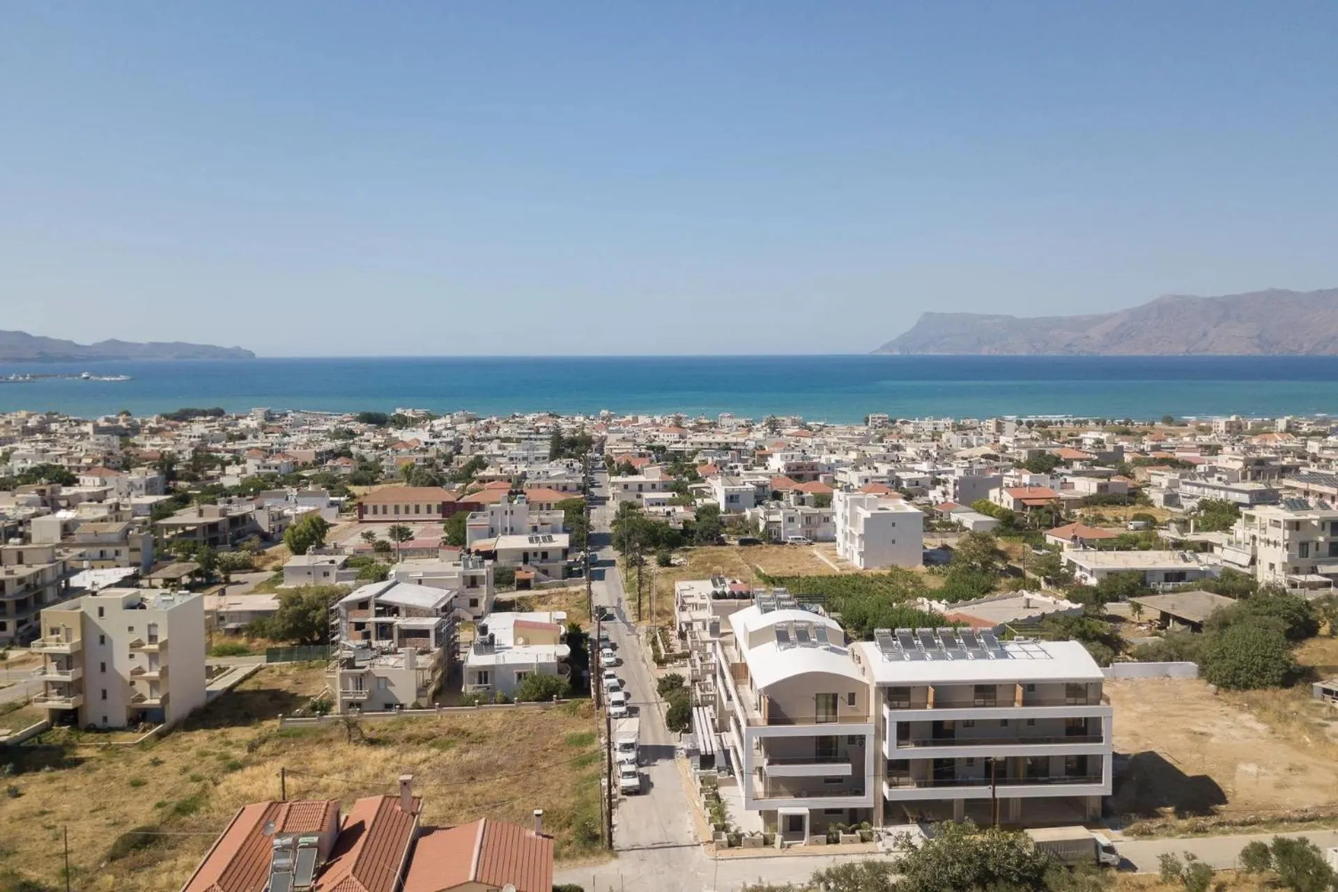 Bird's eye view in Sapphire Blue Suites